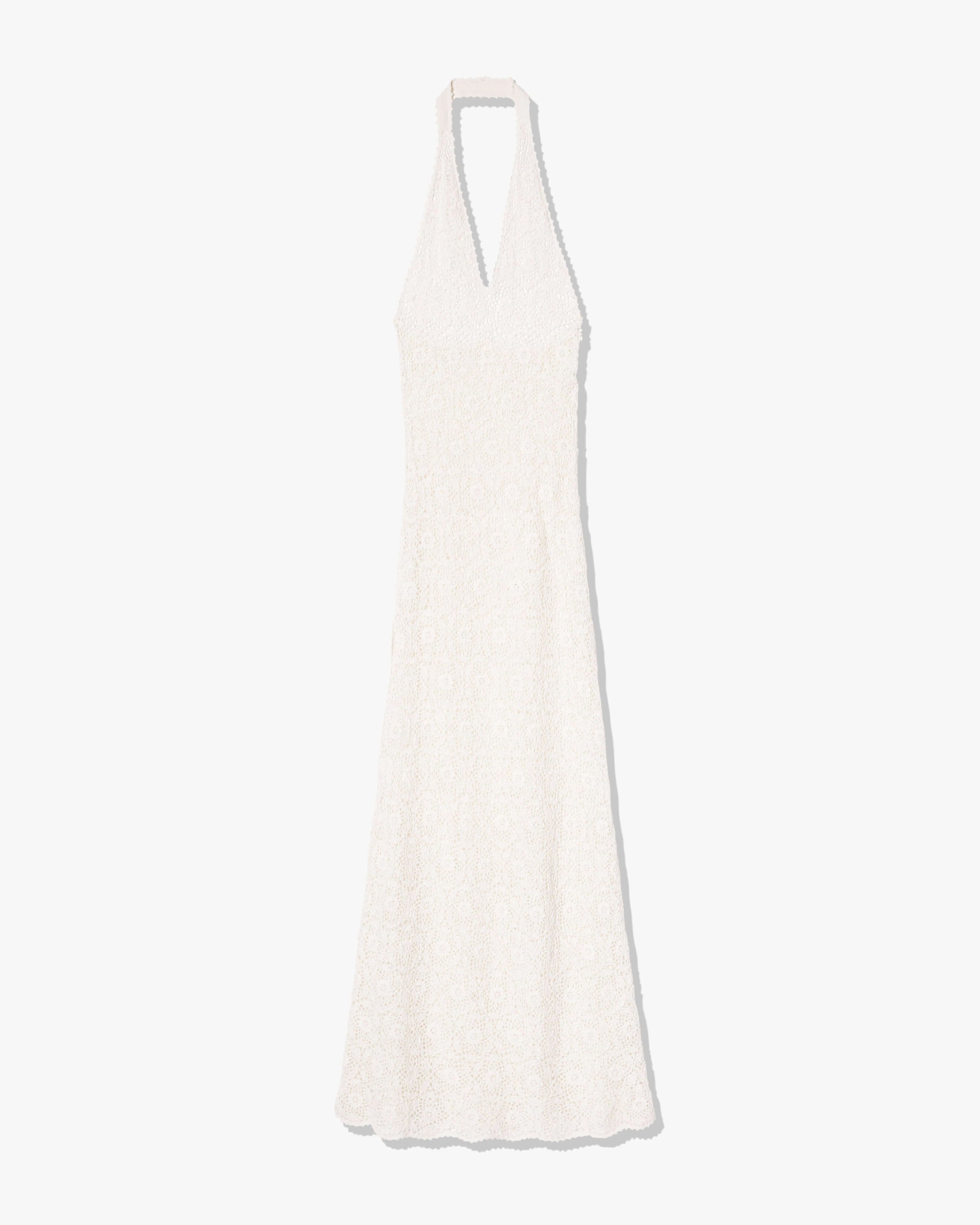 EDDIE KNIT HALTER DRESS
