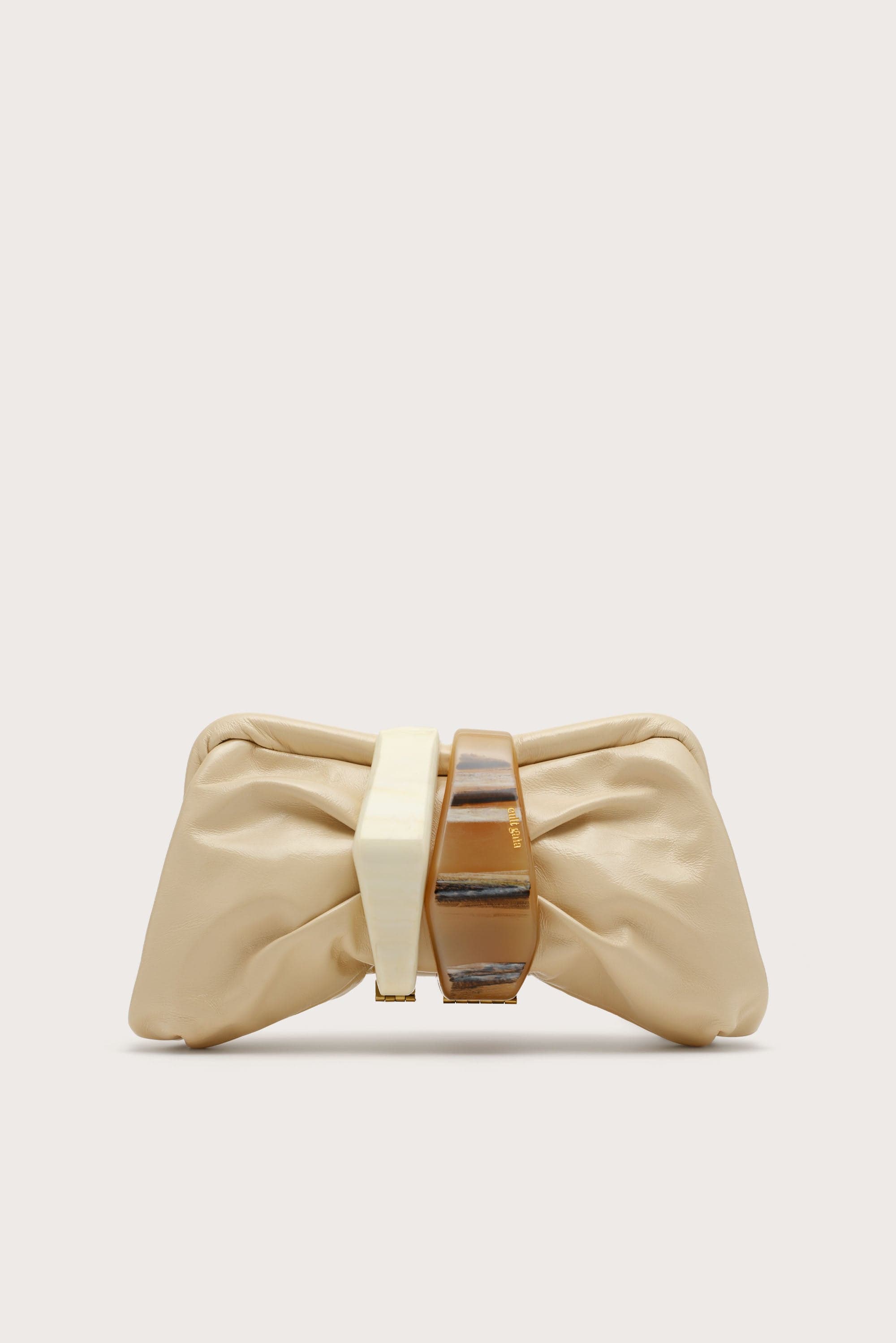 JULITA CONVERTIBLE CLUTCH - ALABASTER