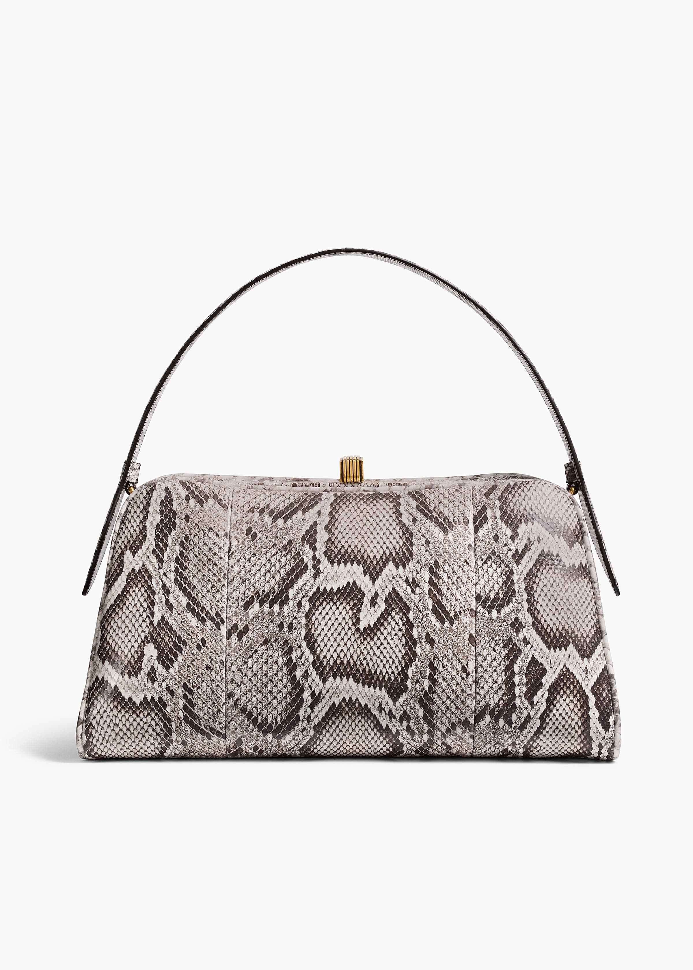 Cate Bag in Natural Python