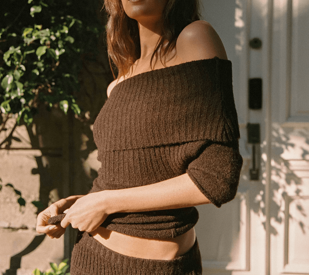 Fia Top | Chocolate