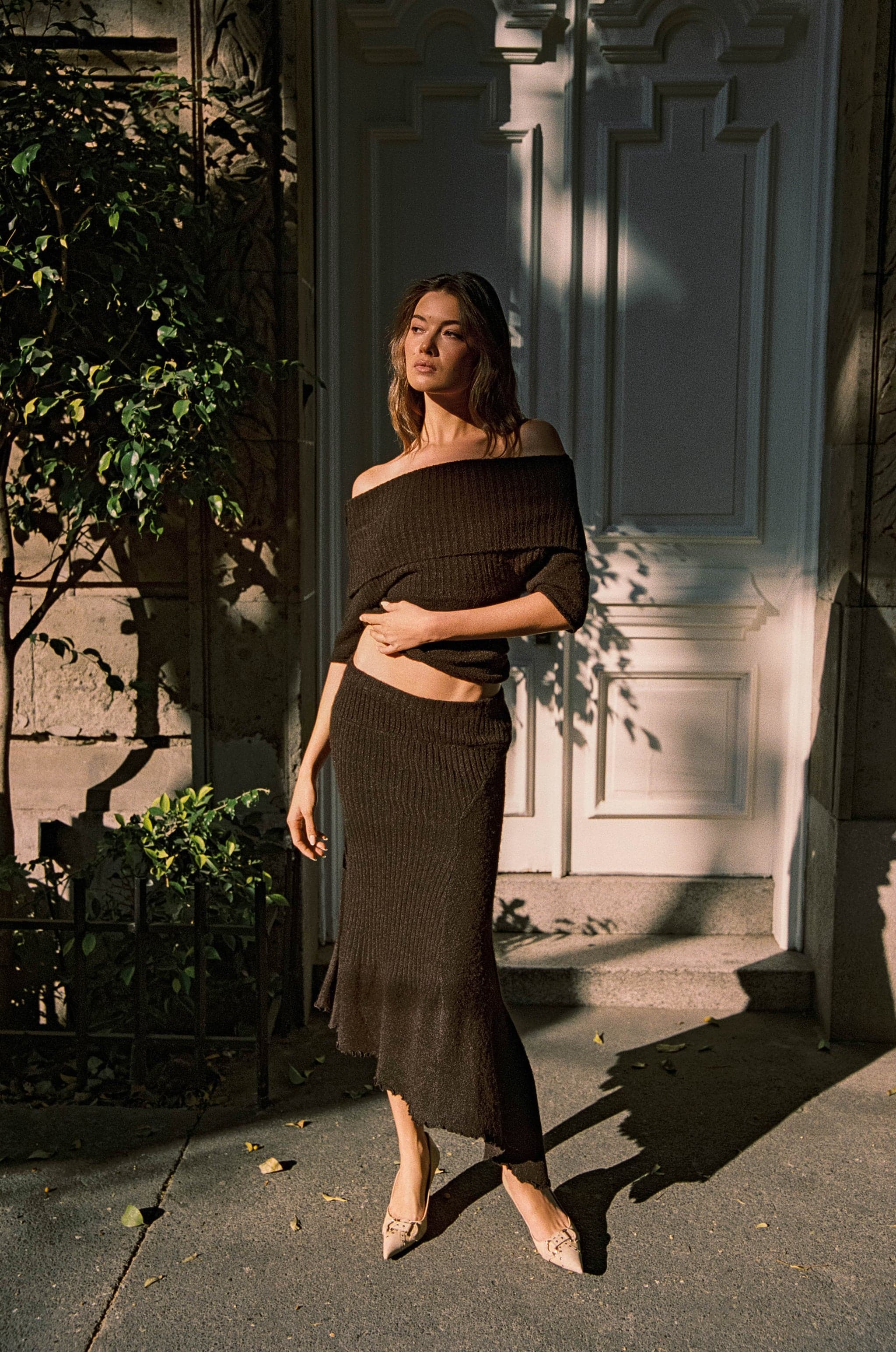 Fia Skirt | Chocolate
