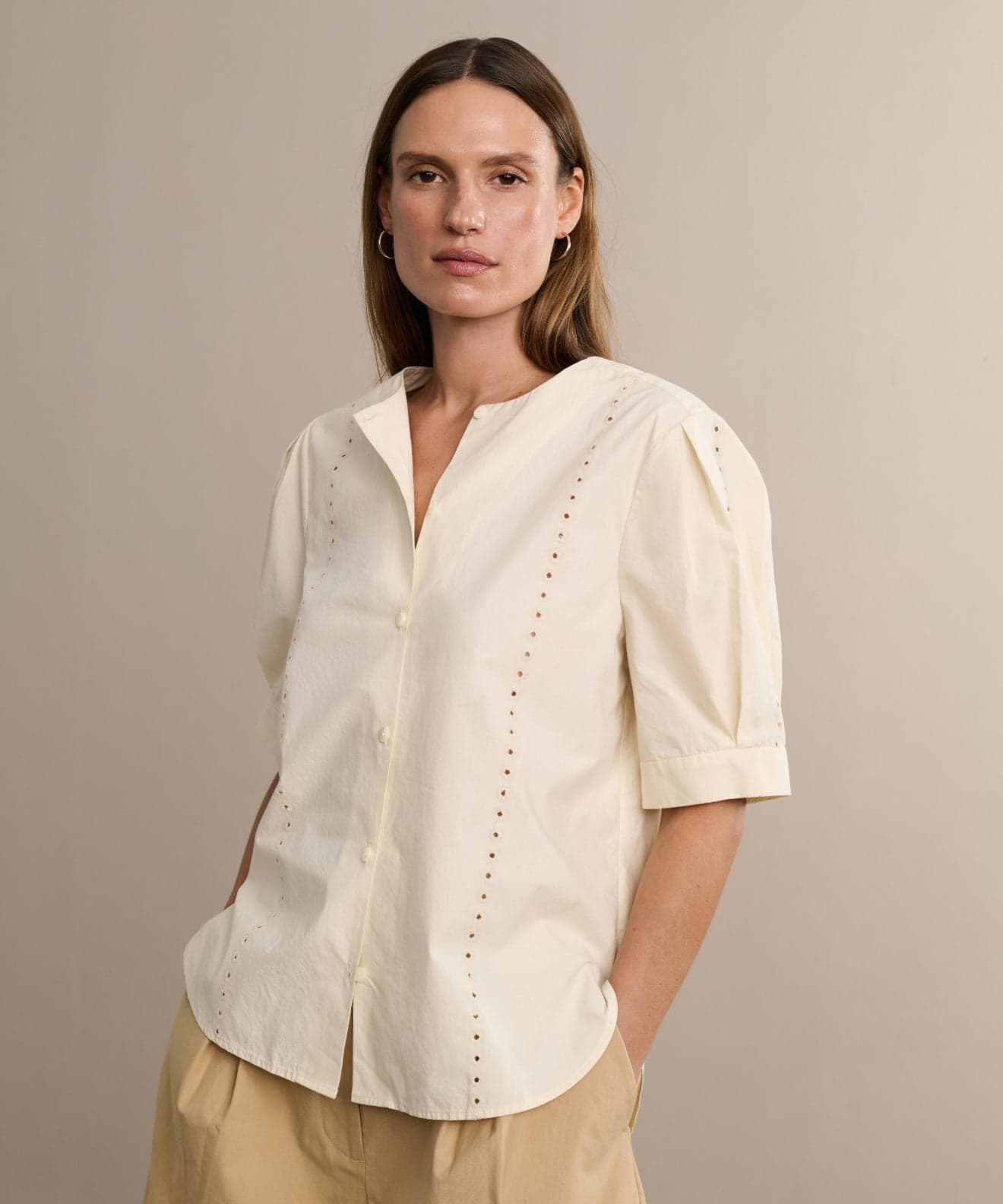 Jenni Kayne Women's Harper Blouse Size Large