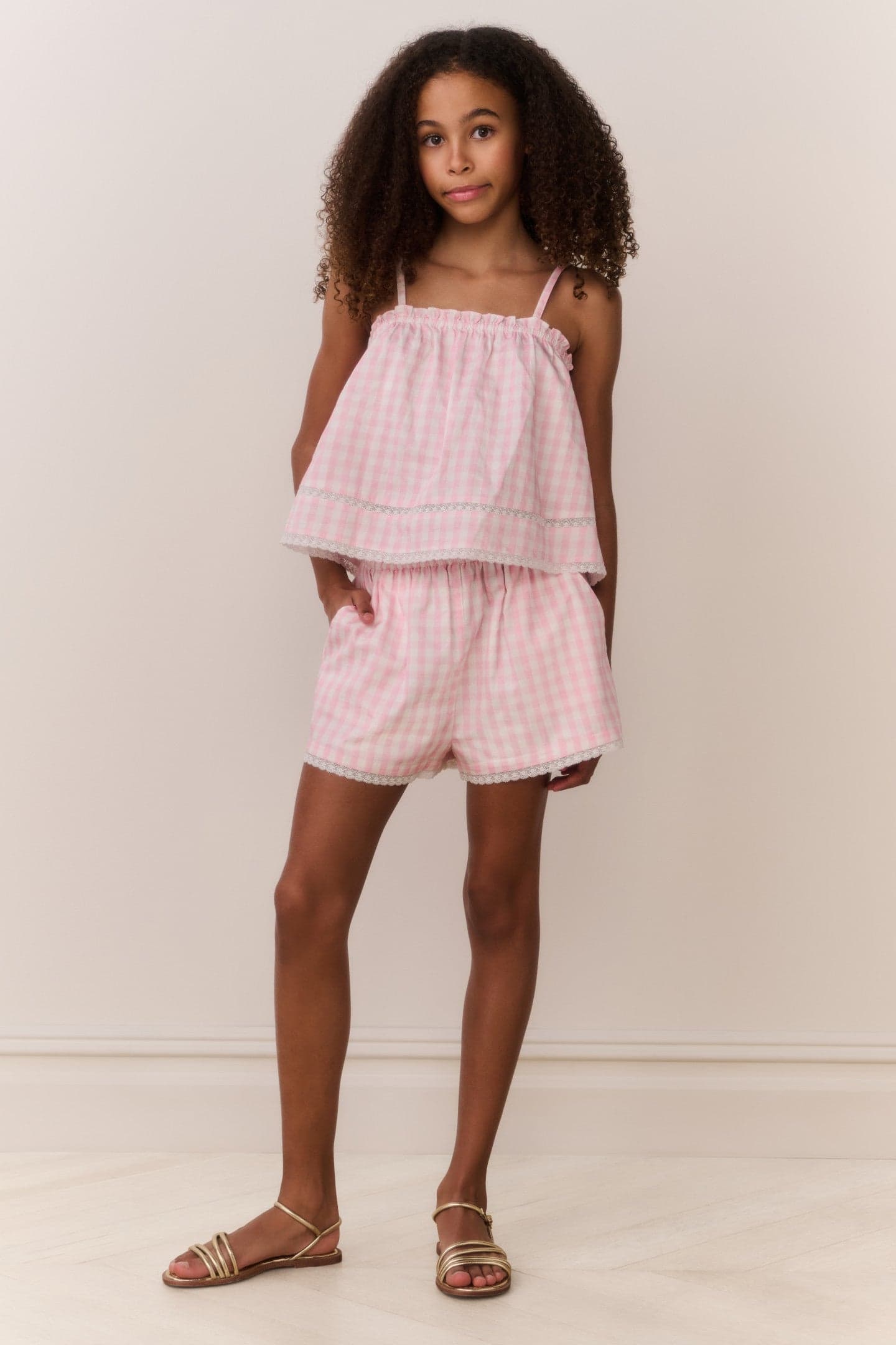 Tween Georgie Gingham Shorts