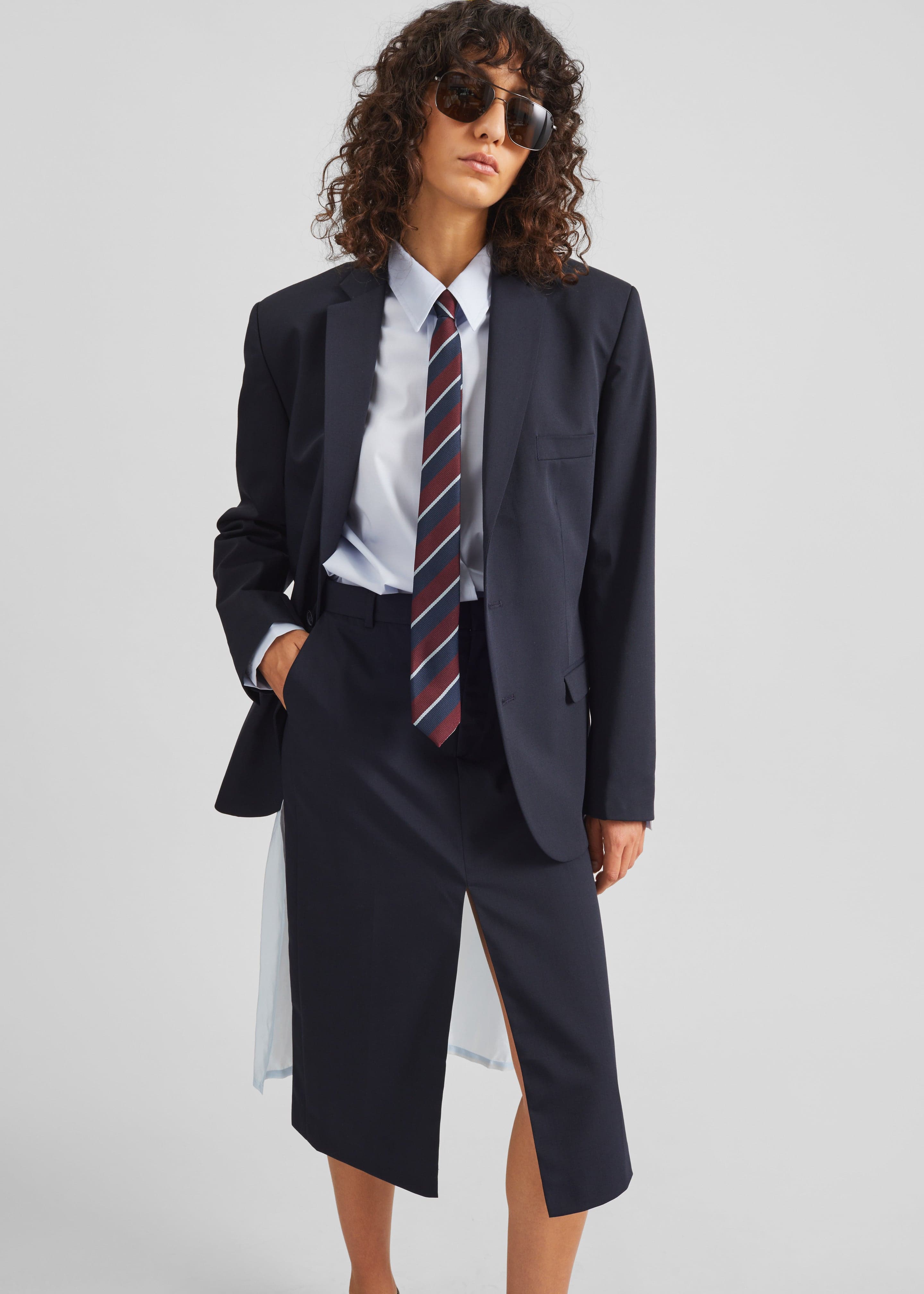 Bettter Ellis Apron Skirt - Navy