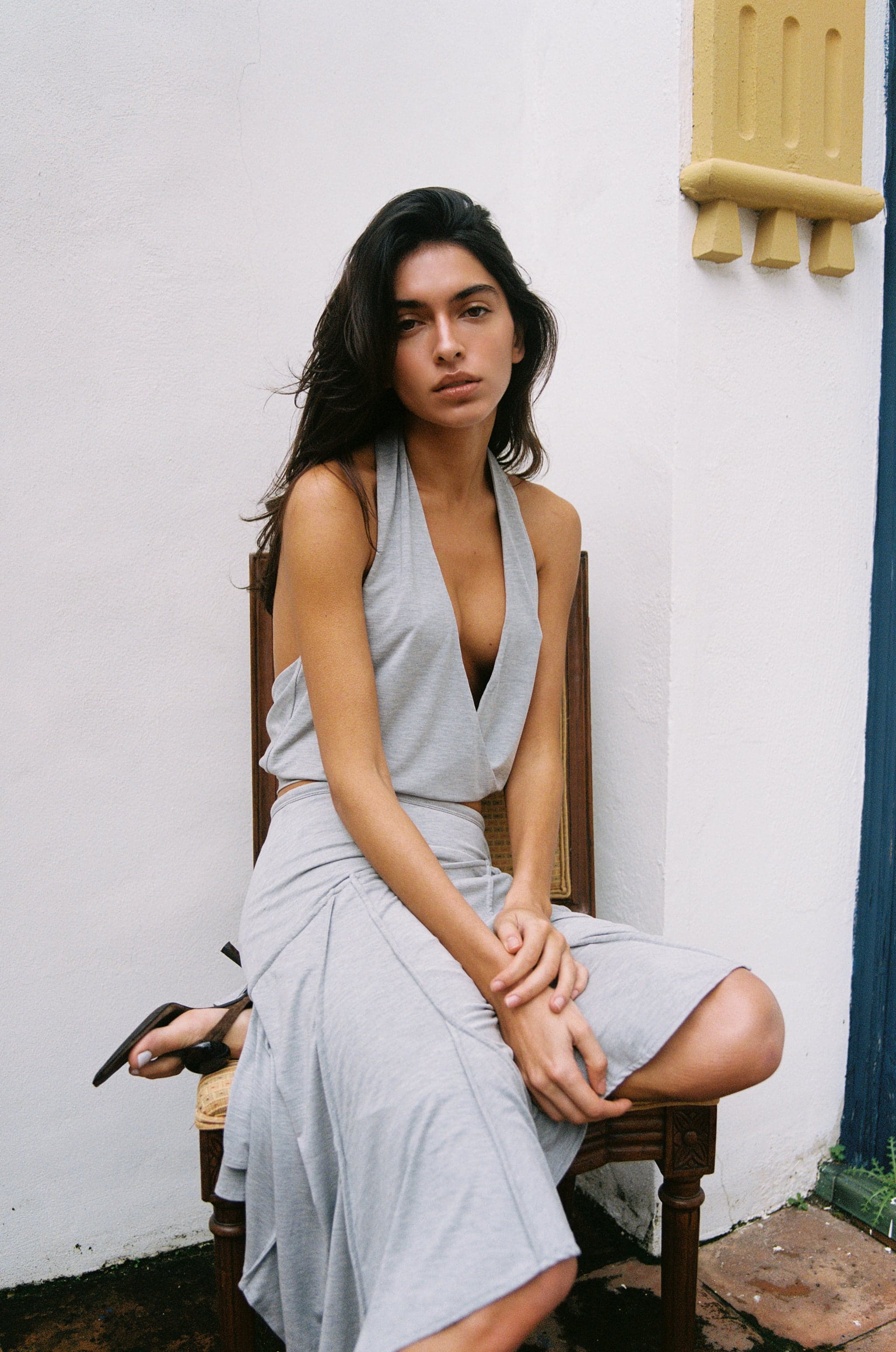 Sharni Top | Grey