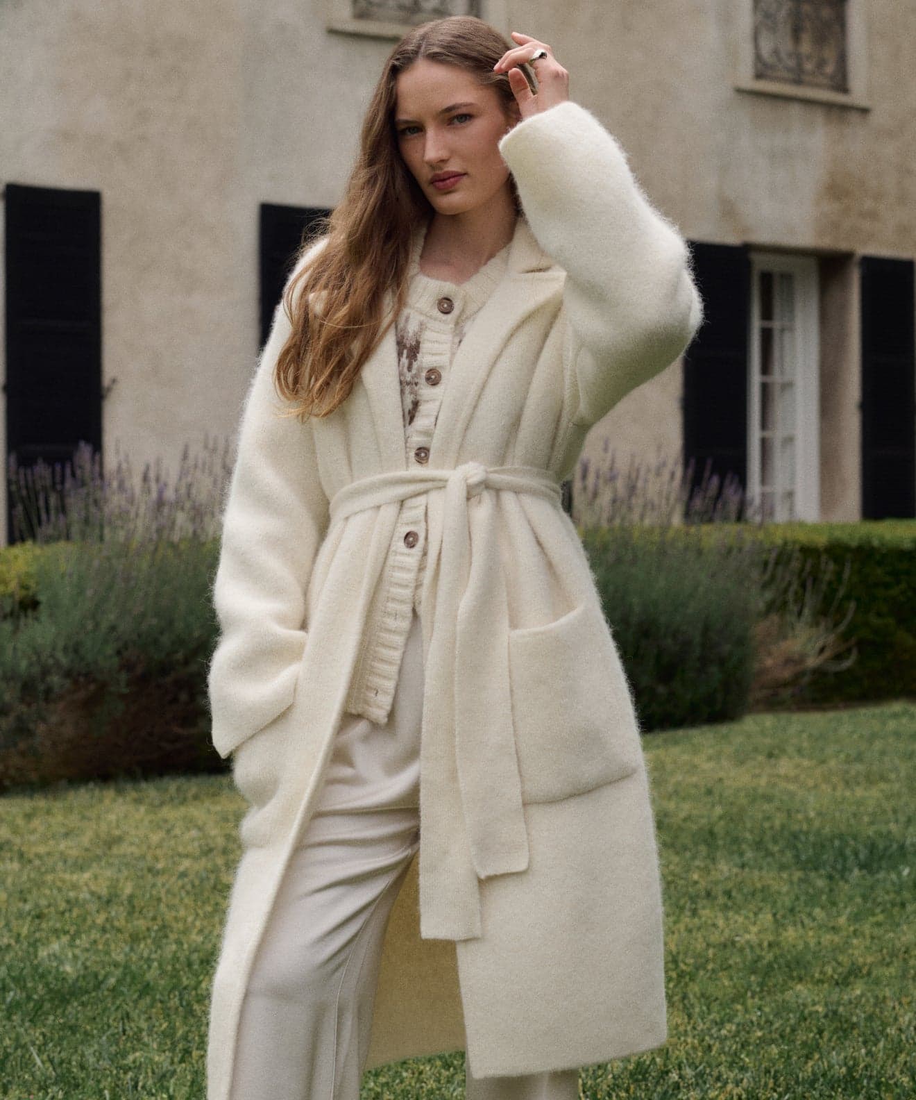 Jenni Kayne Women's Jessica Sweater Coat Size Medium