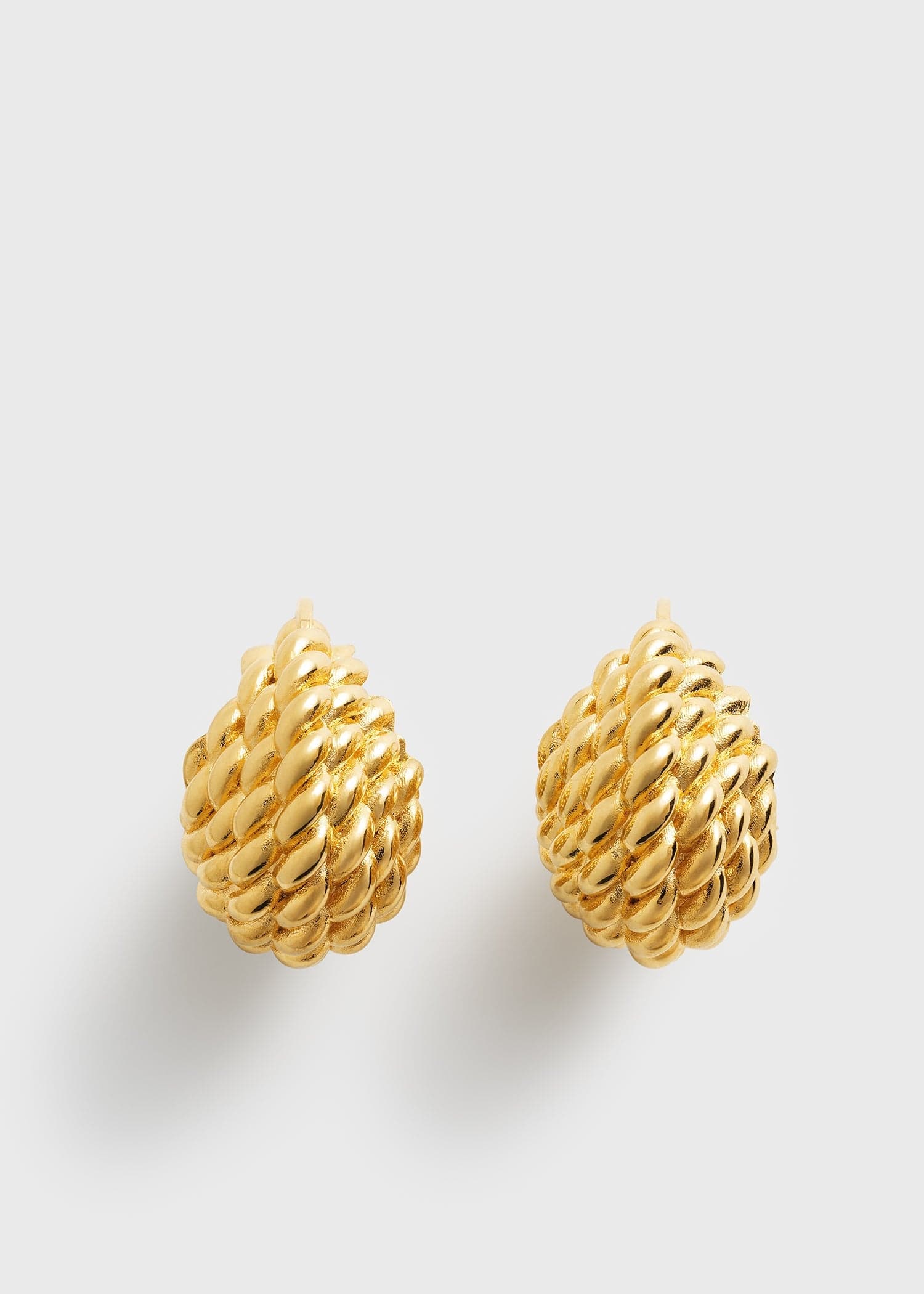 Rope hoops gold