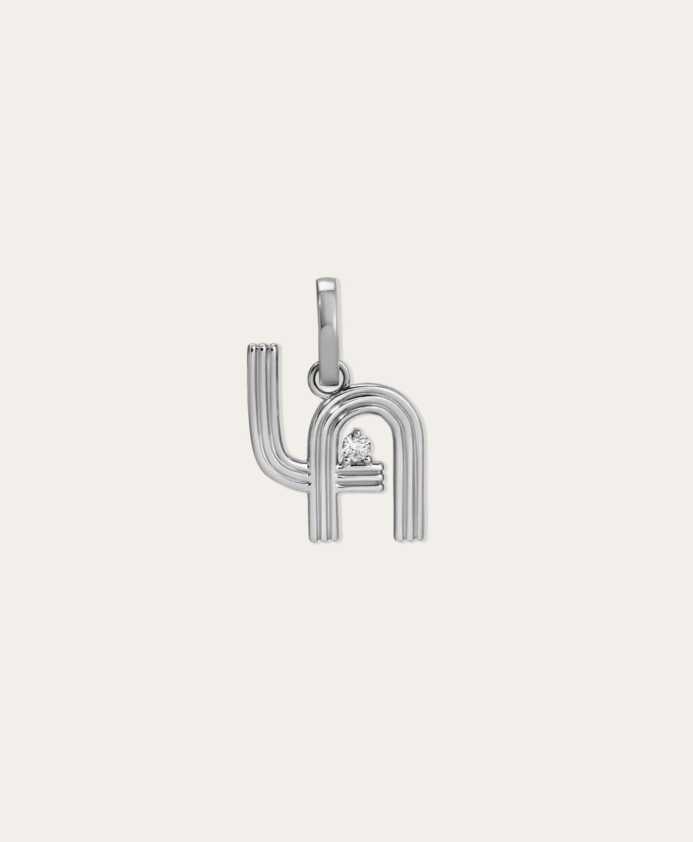 Groovy Diamond LA Hinged Charm