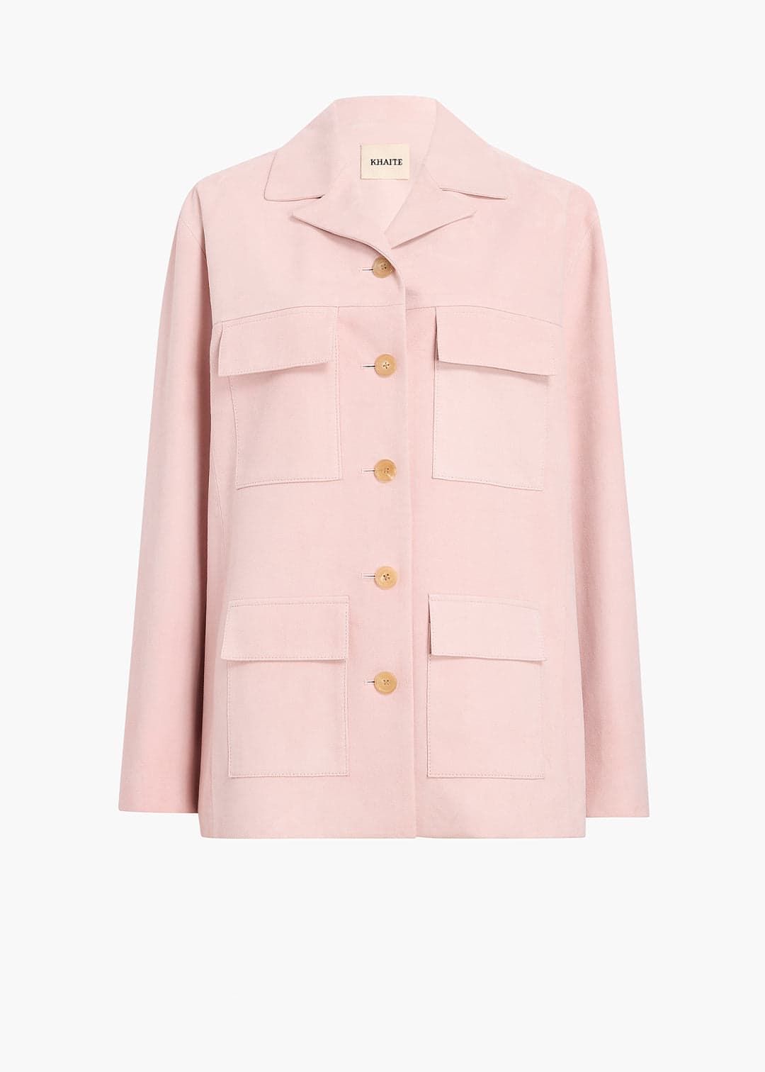 Morsson Jacket in Soft Pink Suede