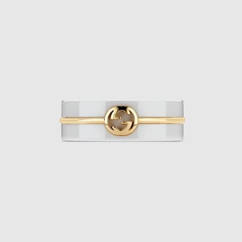 Interlocking zirconia ring