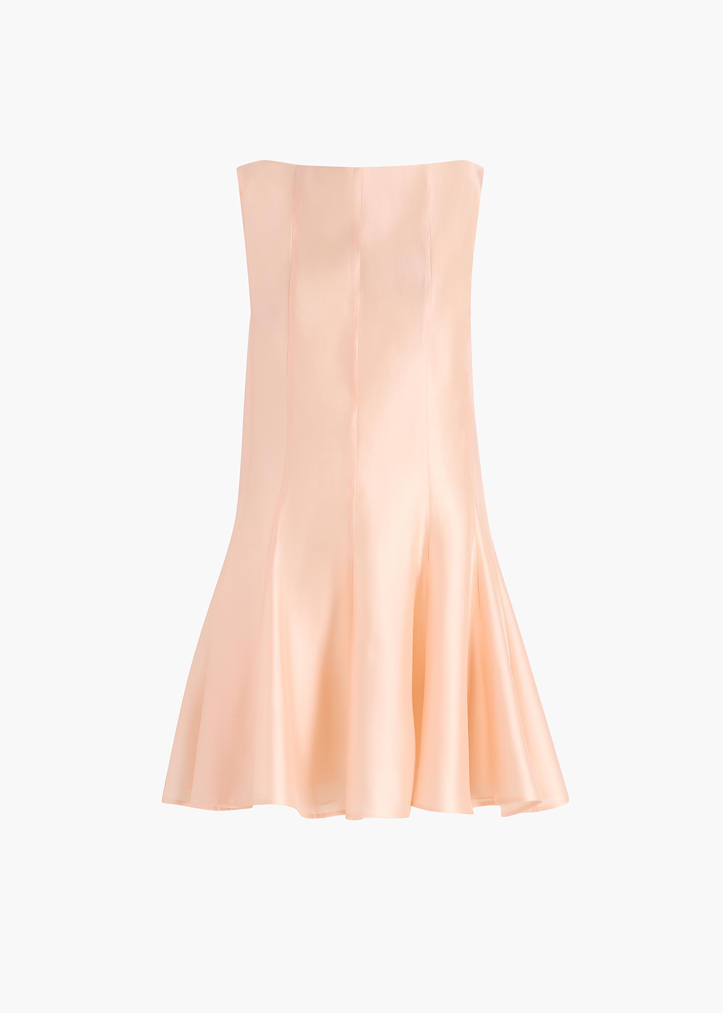Mags Dress in Light Peach
