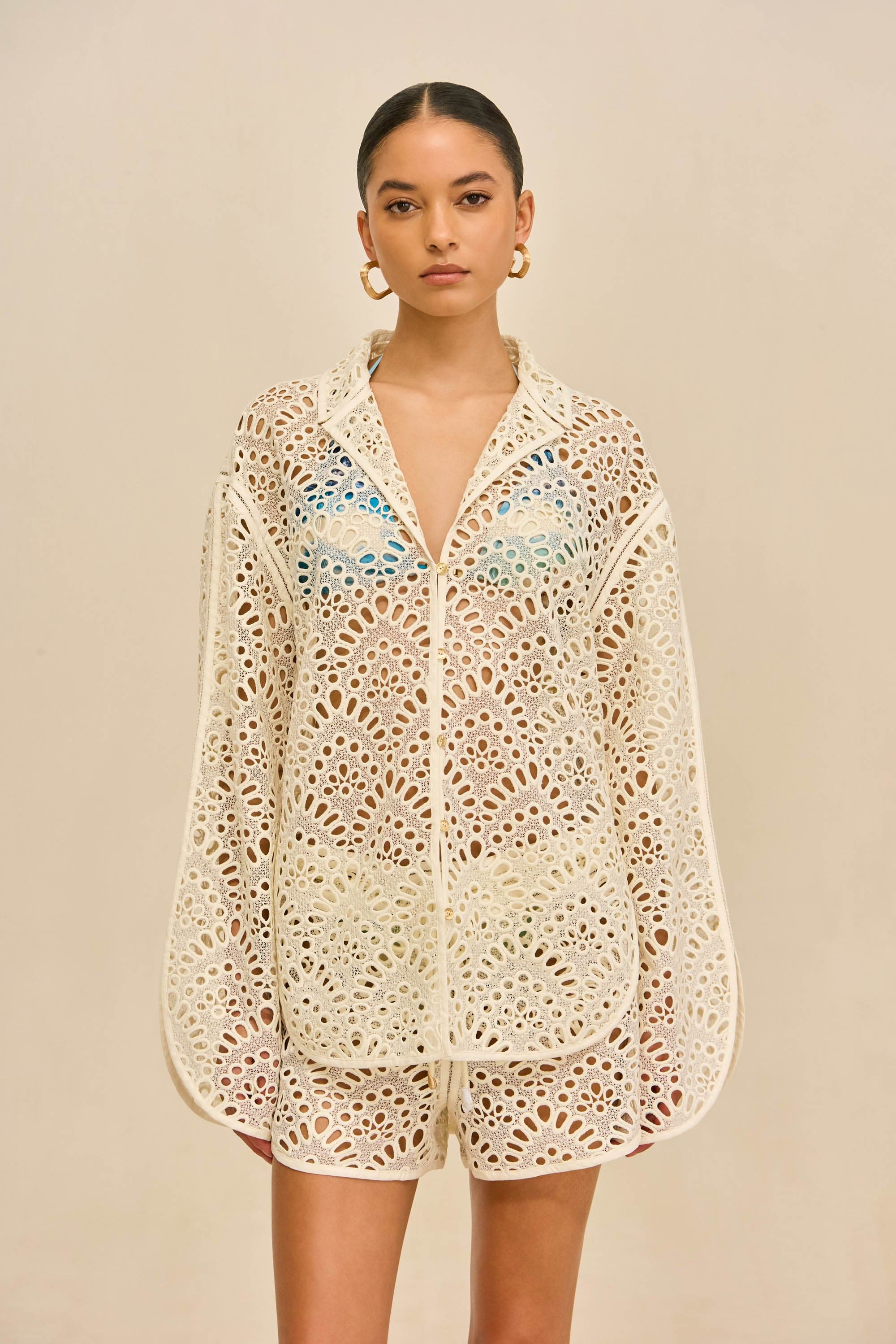 AZIZA TOP - OFF WHITE