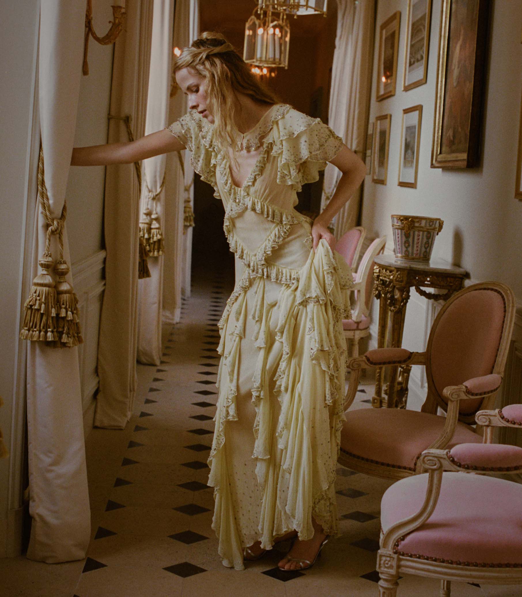 ANTOINETTE ANNIVERSARY DRESS -- GALETTE