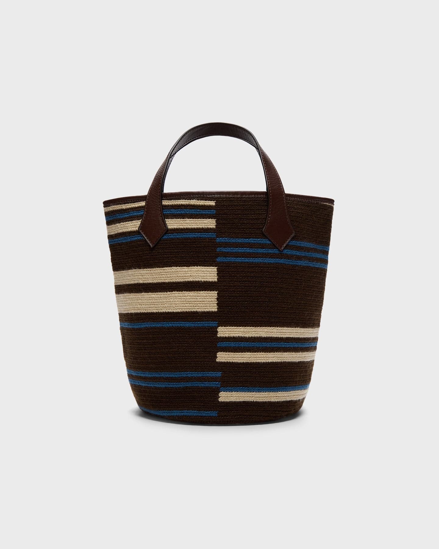 Caraiva Tote in Broken Stripe Woven