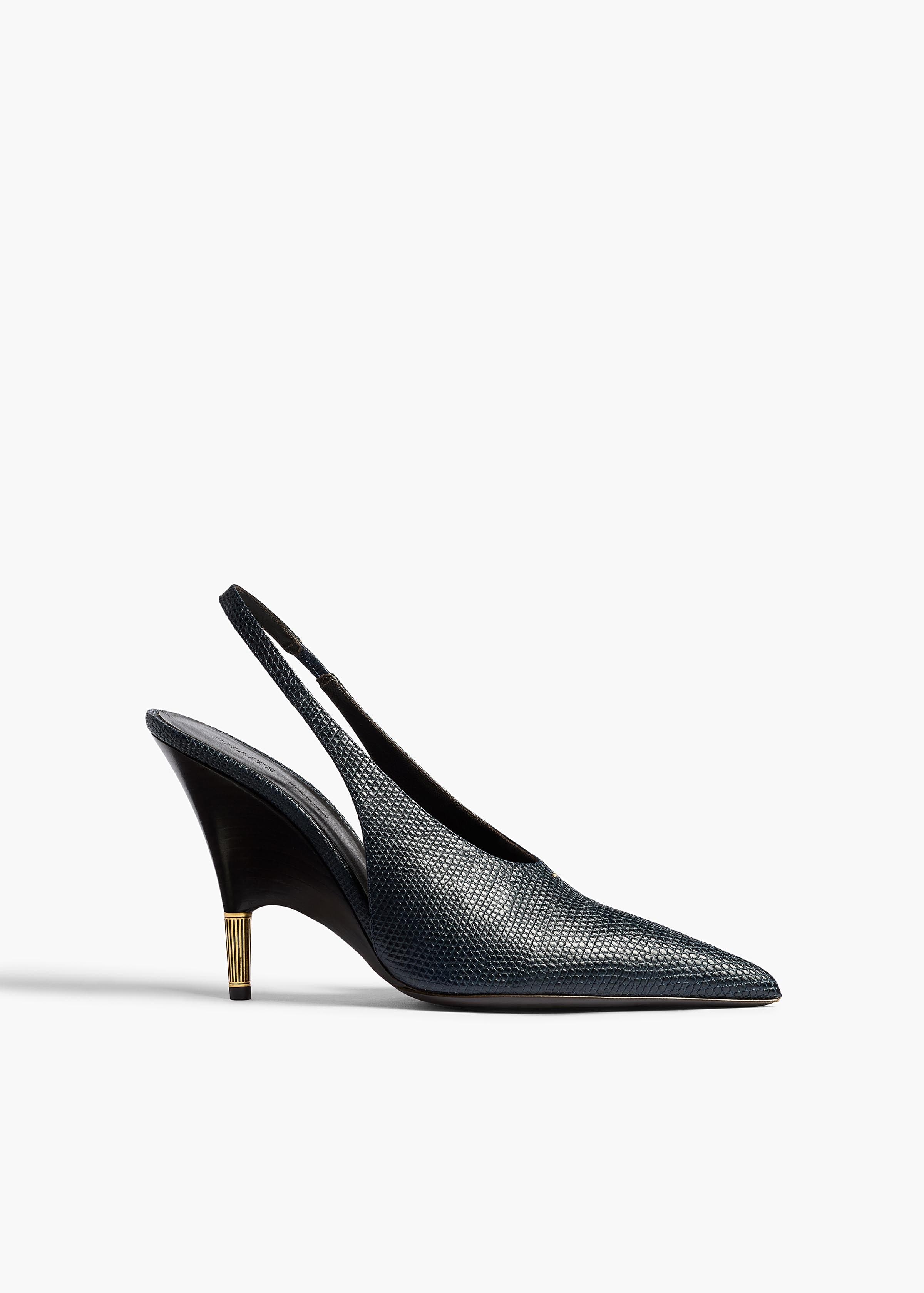 Bella Pump in Midnight Lizard