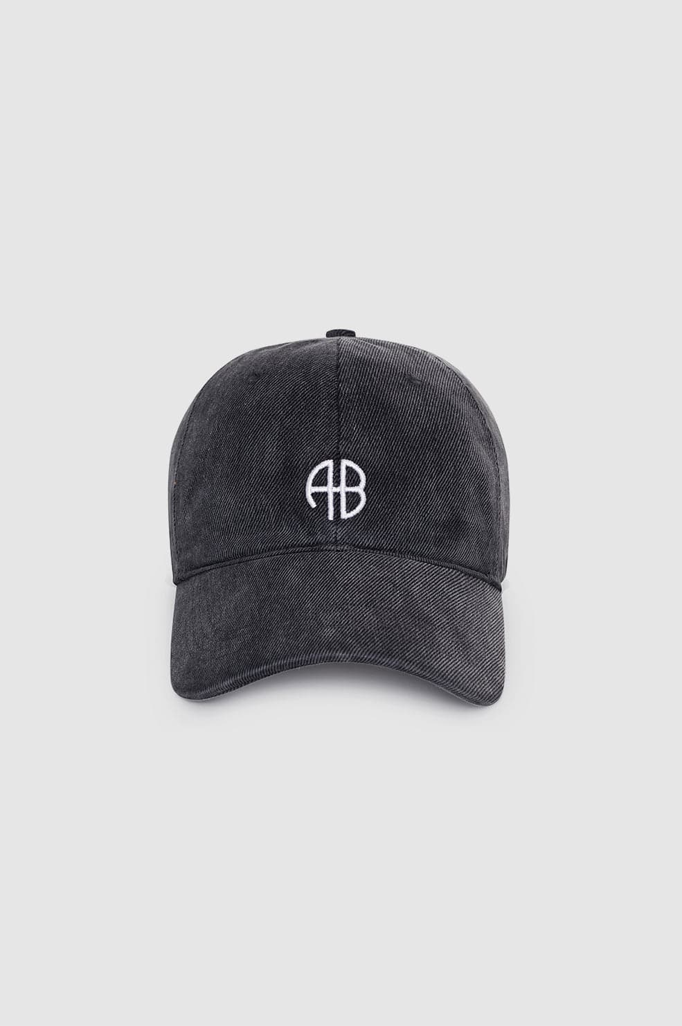 Jeremy Baseball Cap - Washed Smoke Grey