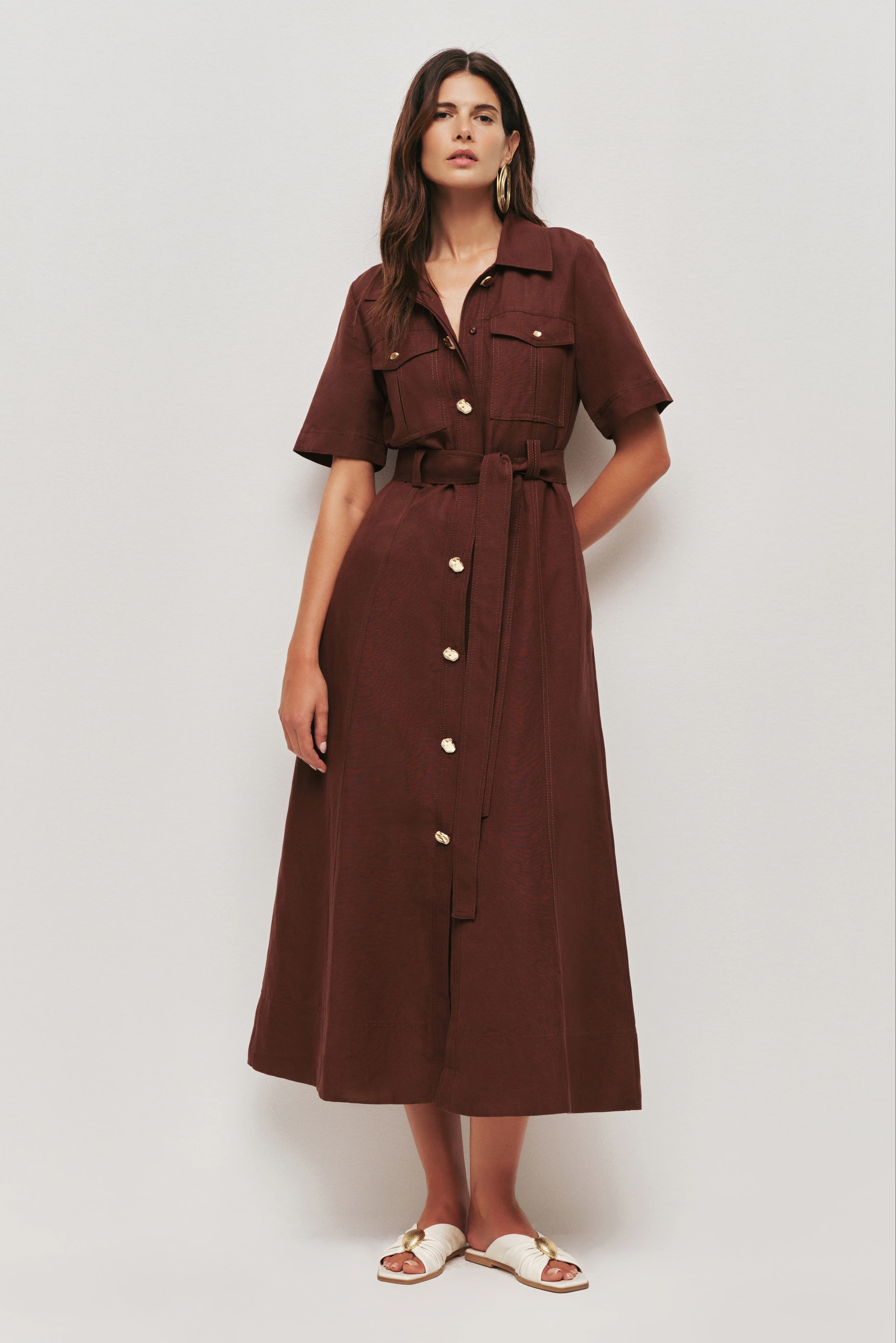 Aje Manon Midi Dress