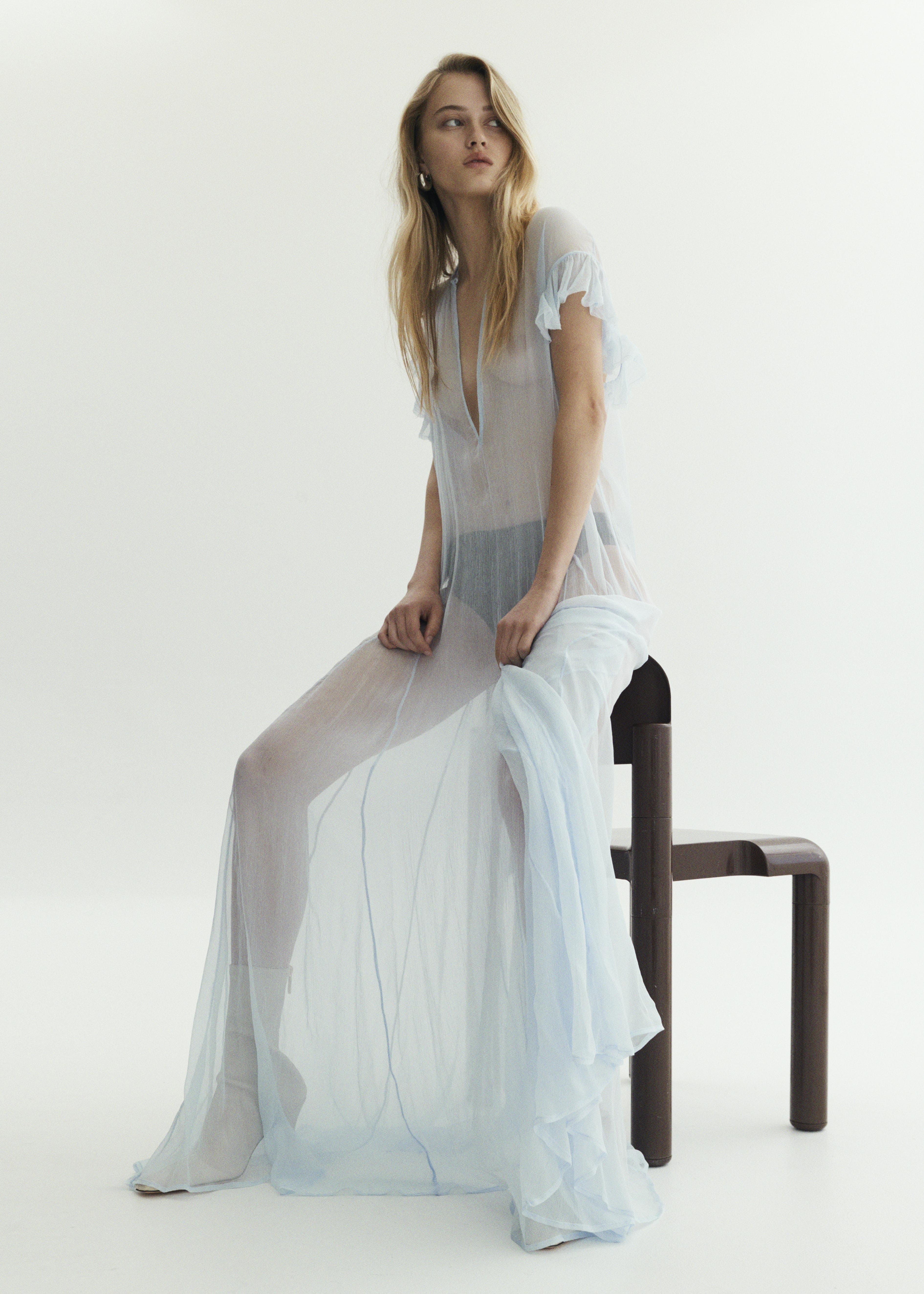 Matin Varese Full Length Dress - Iris