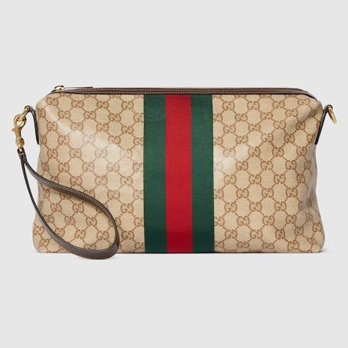 Medium GG crossbody bag with Web