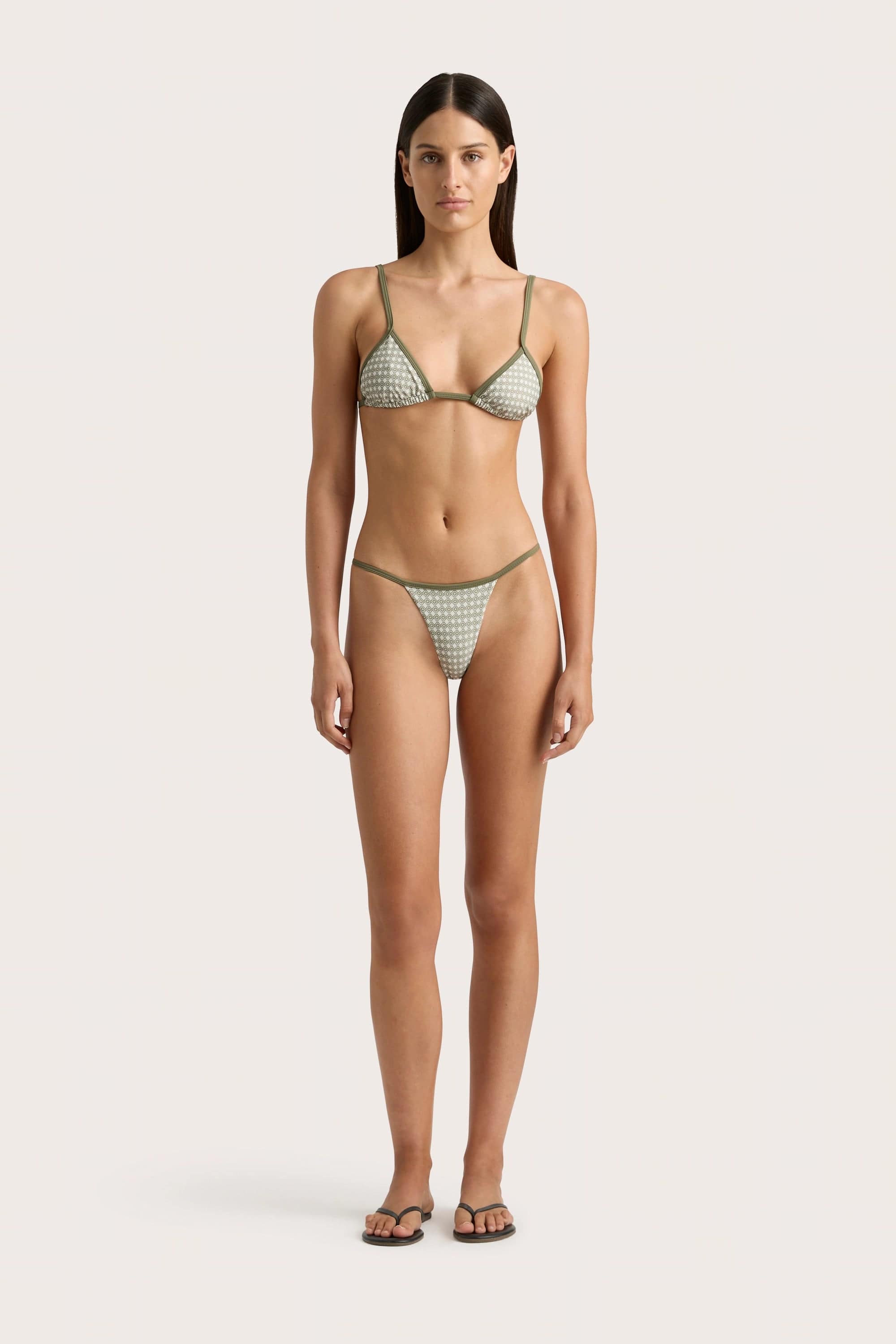 Manon Bikini Bottom Oliander Khaki - Final Sale