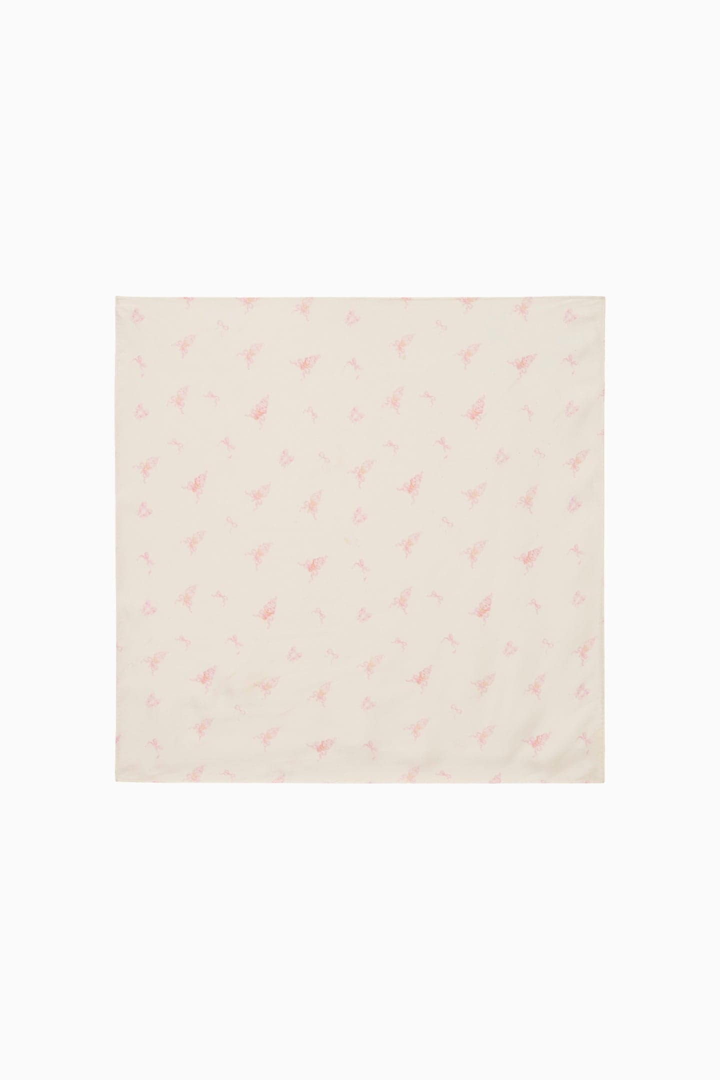 Clem Printed Cotton Head Scarf - PINK ICING