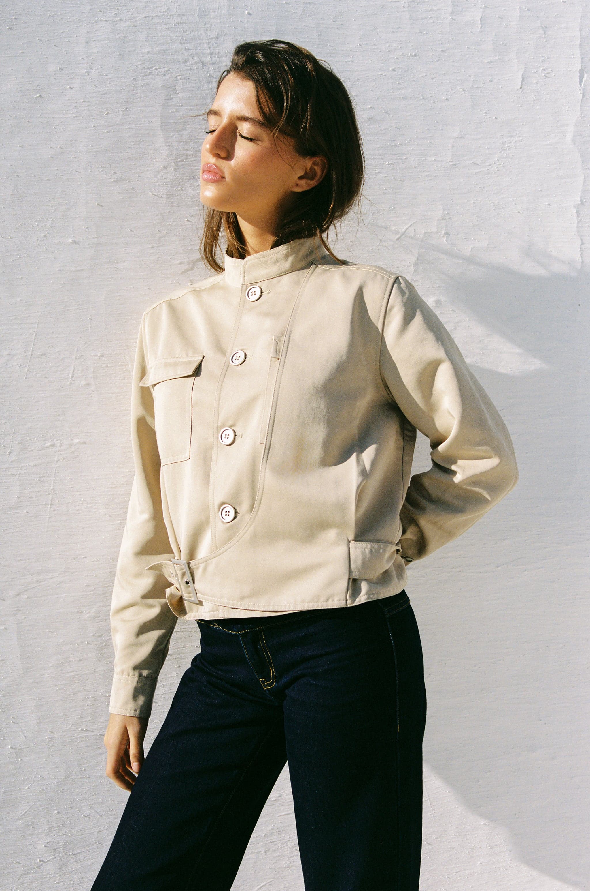 Ross Jacket | Tan