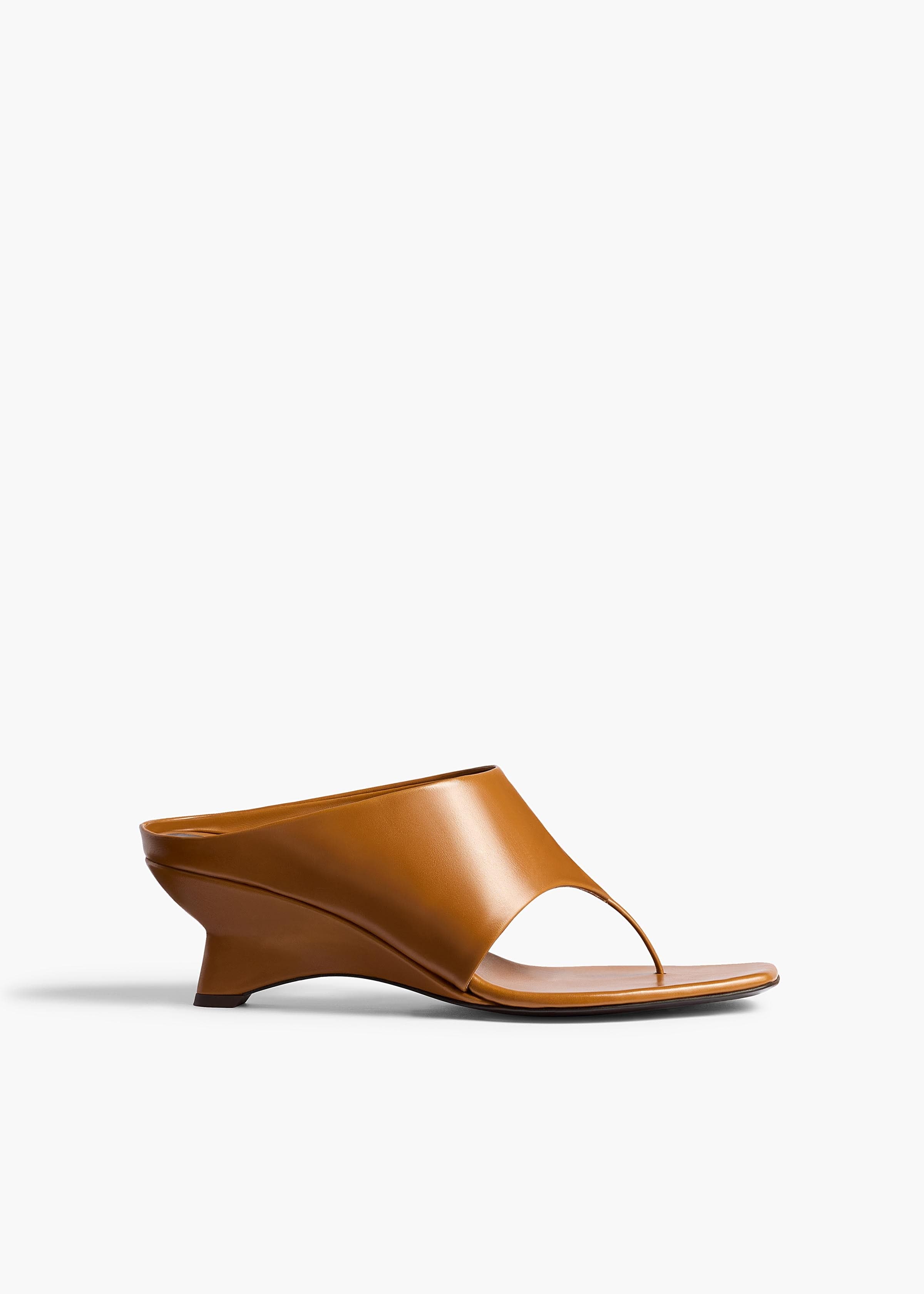 Marlow Mule in Cuoio Glazed Leather