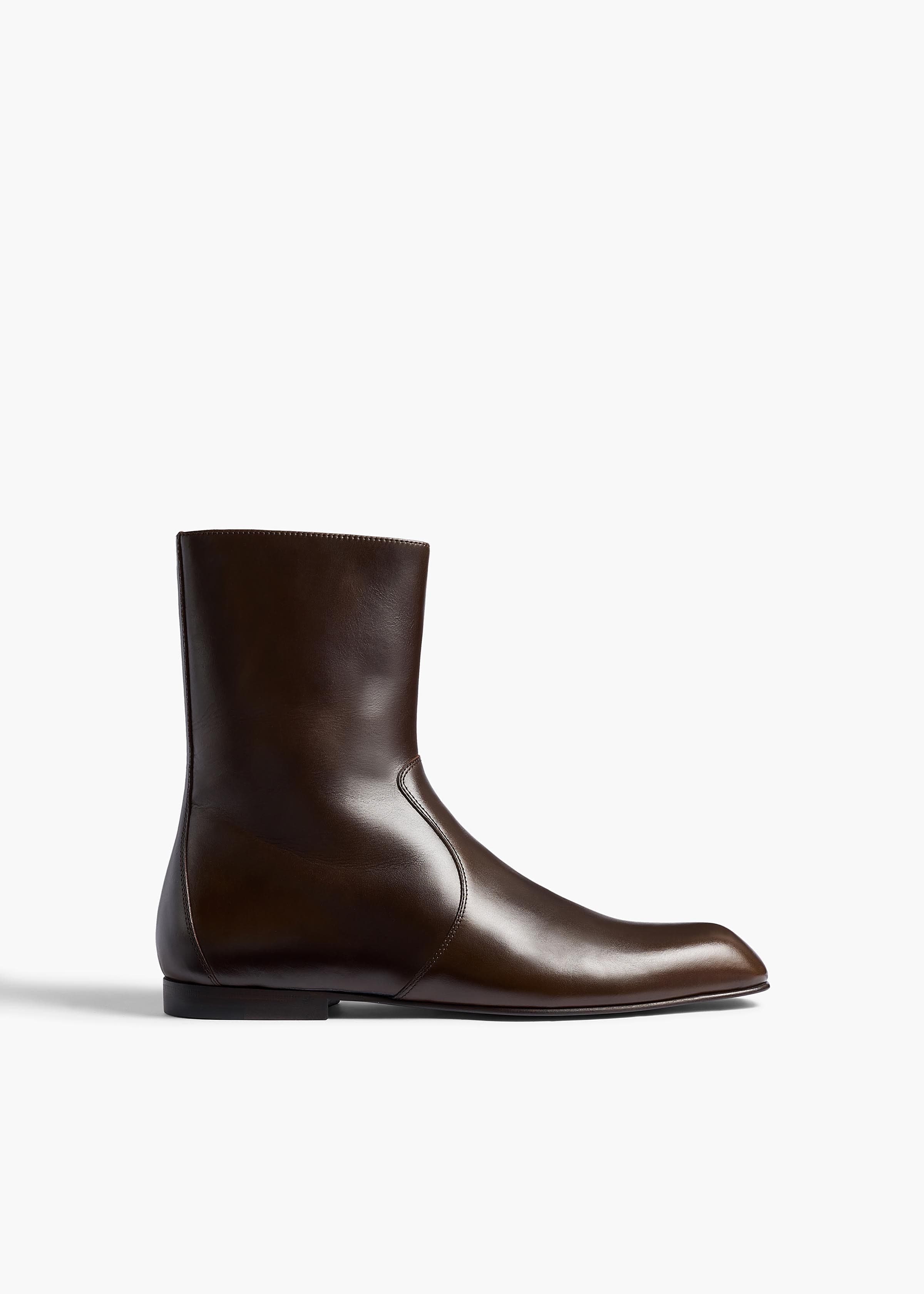 Colt Ankle Boot in Vintage Brown Leather