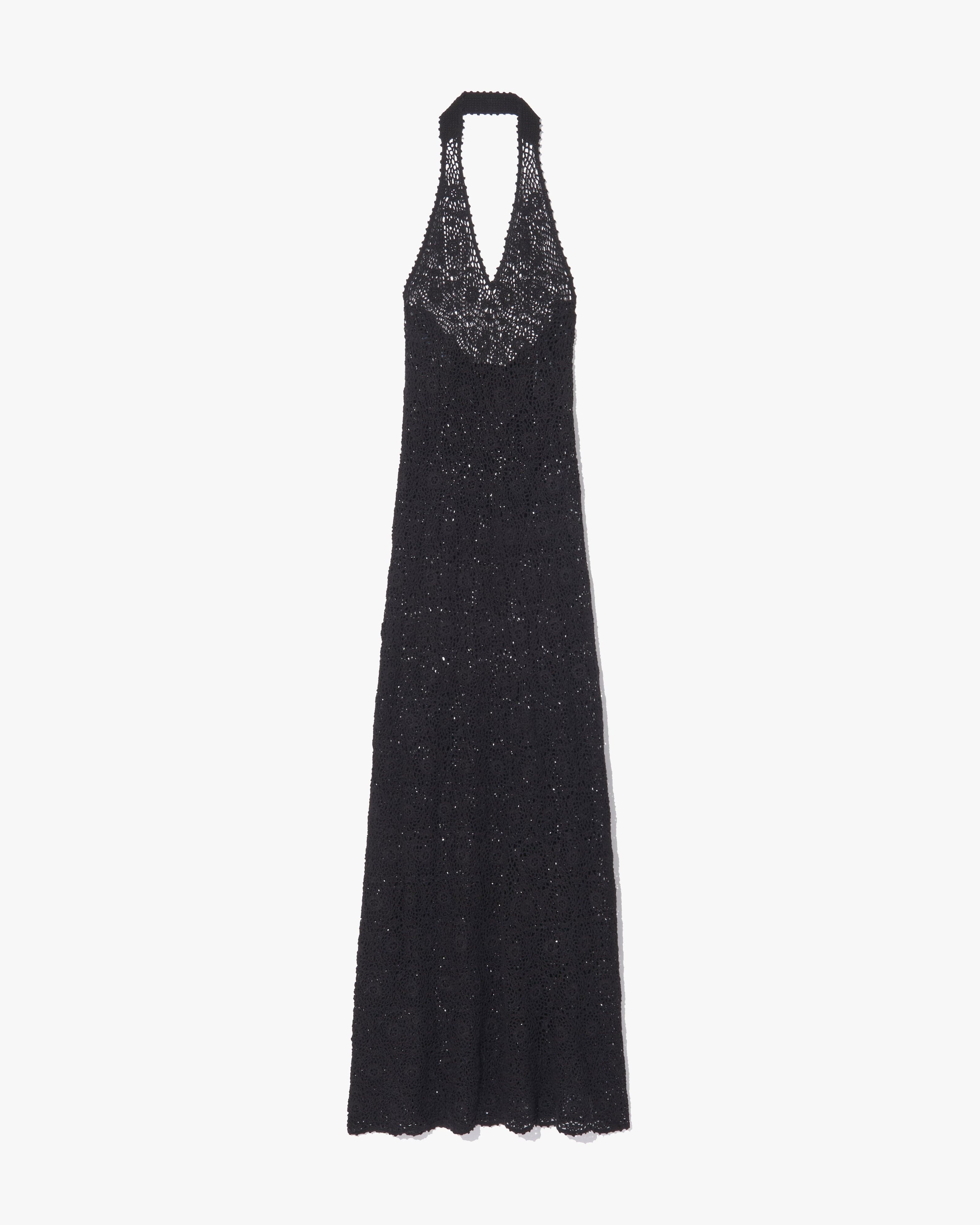 EDDIE KNIT HALTER DRESS
