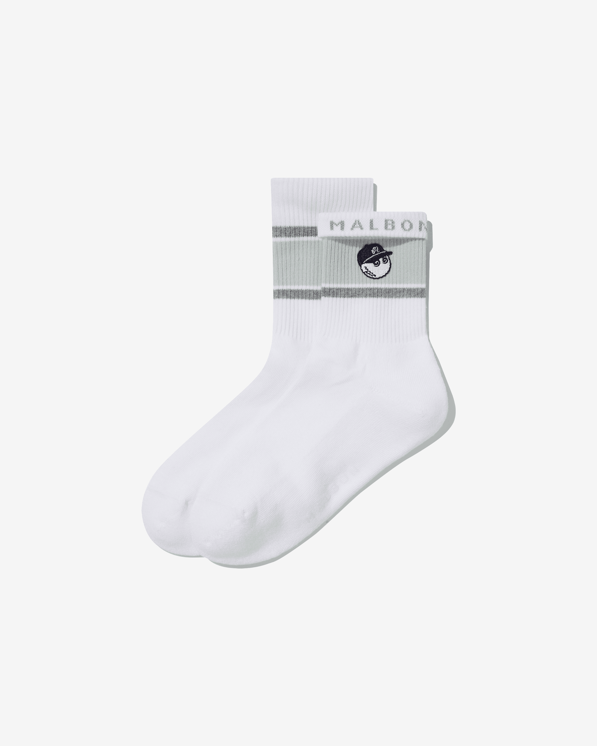 STUDIO SEOUL EMBROIDERY JACQUARD SOCK