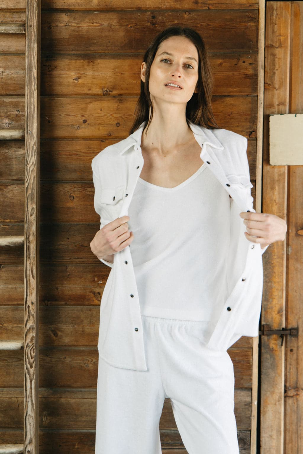 MARTIN OVERSHIRT | White