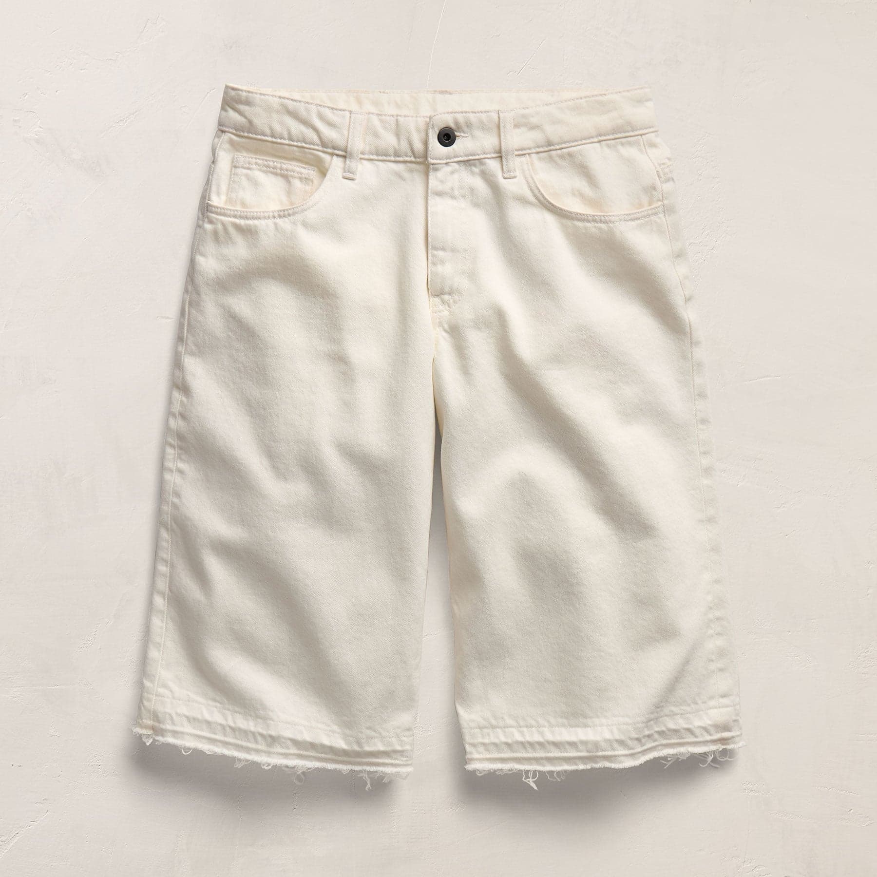 Relaxed Jort - Off White