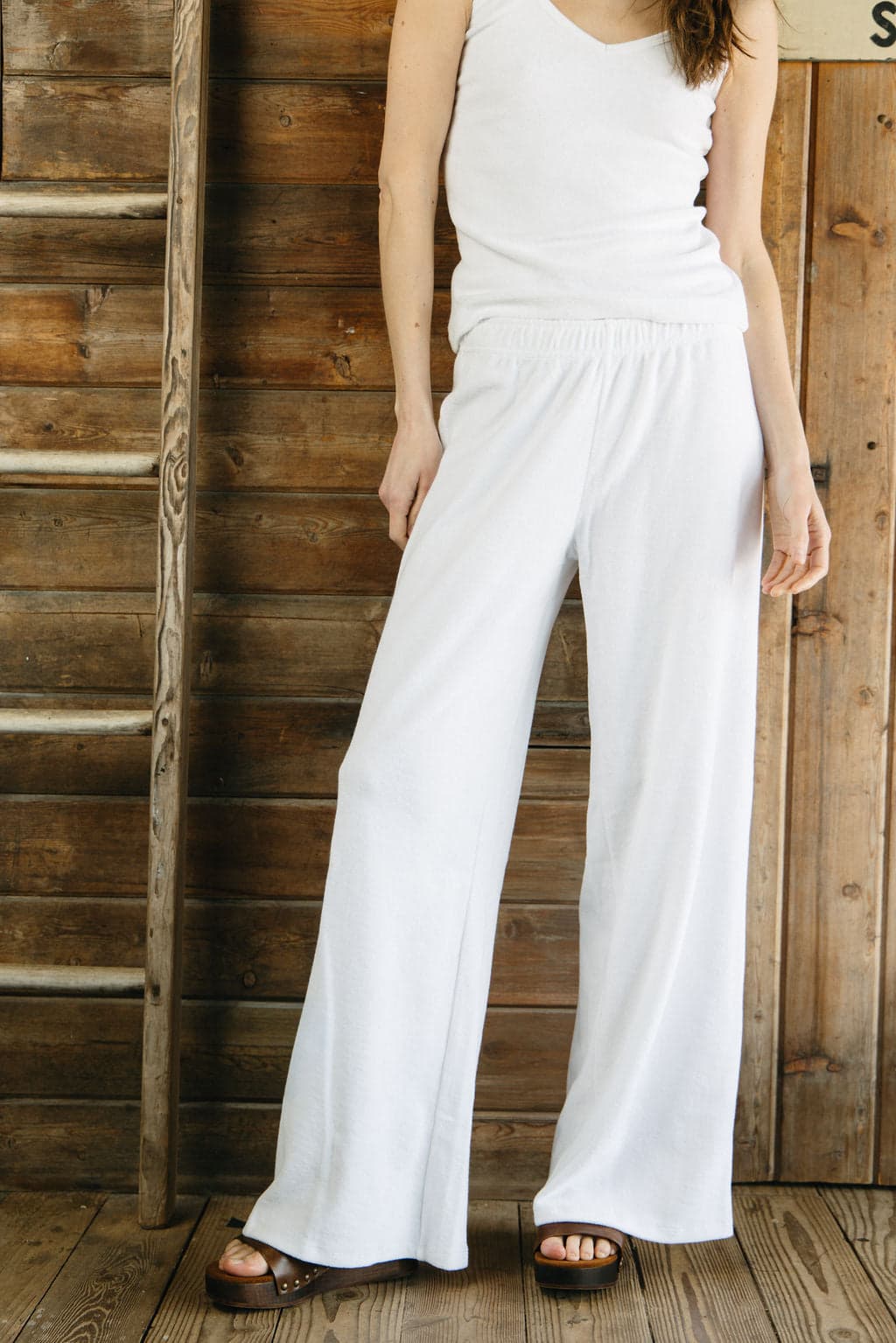 Shari Pant I White