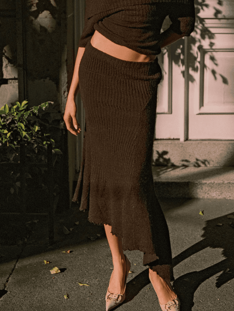 Fia Skirt | Chocolate