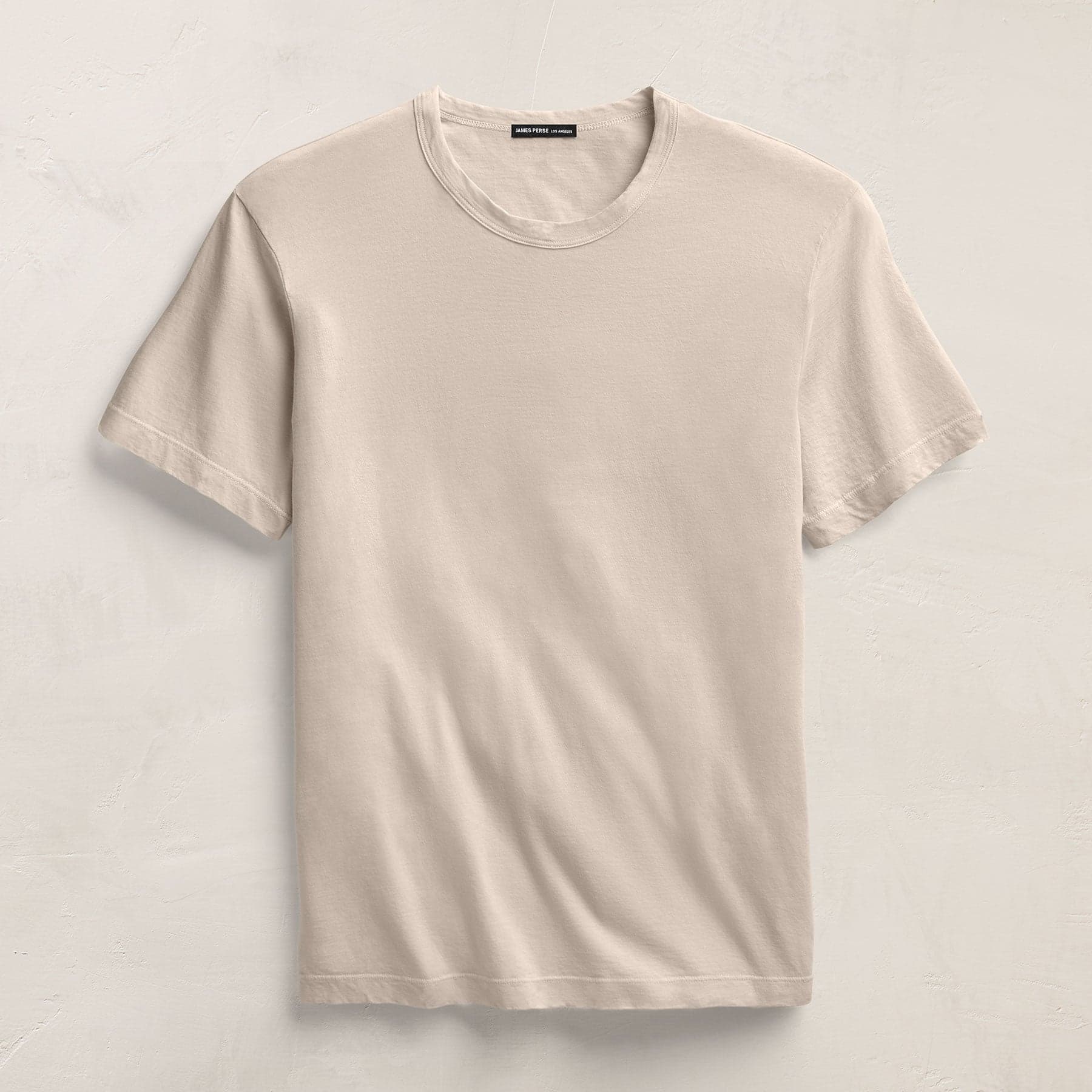 Short Sleeve Crew Neck - Pearl Pigment