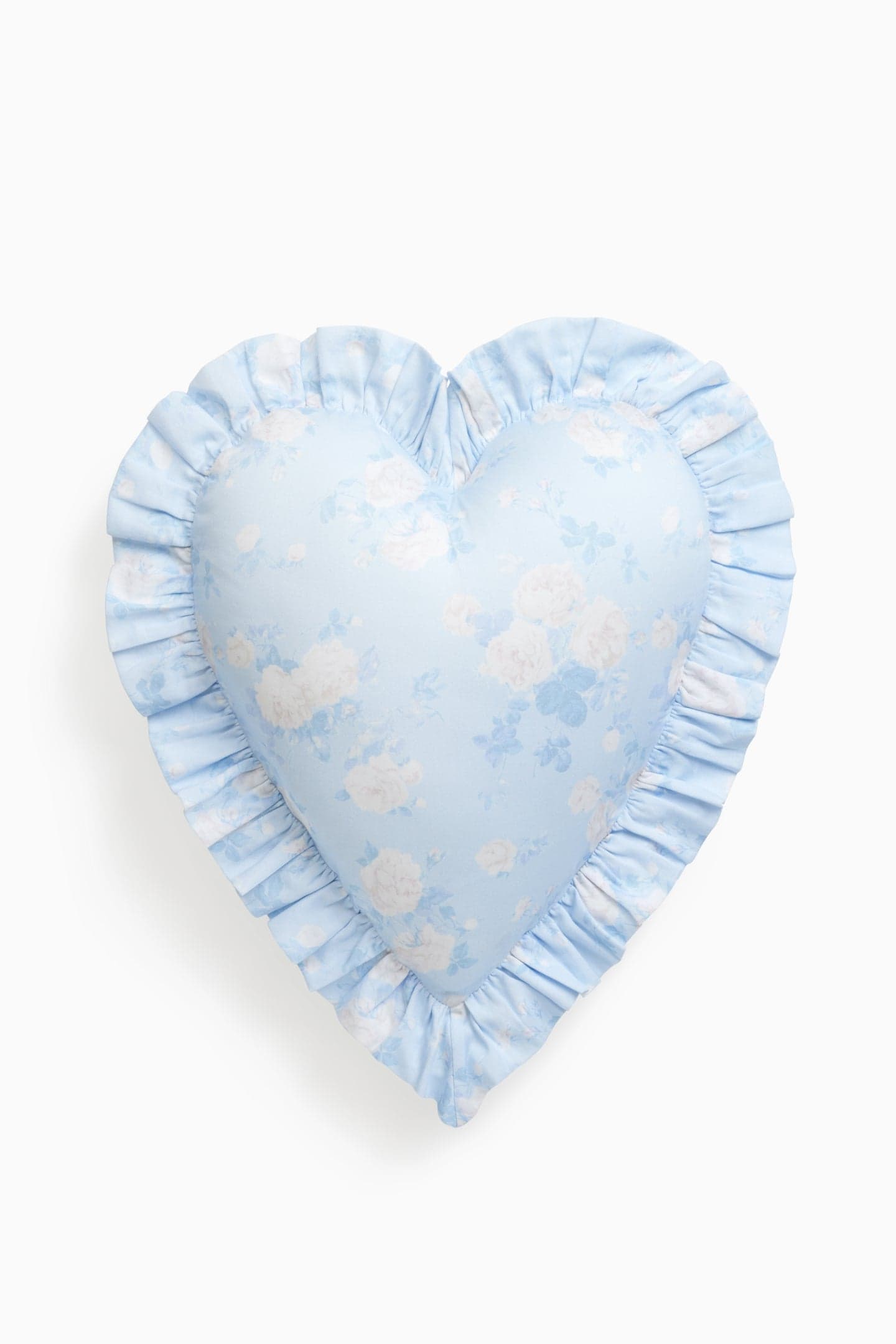 Boheme Ruffle Heart Pillow