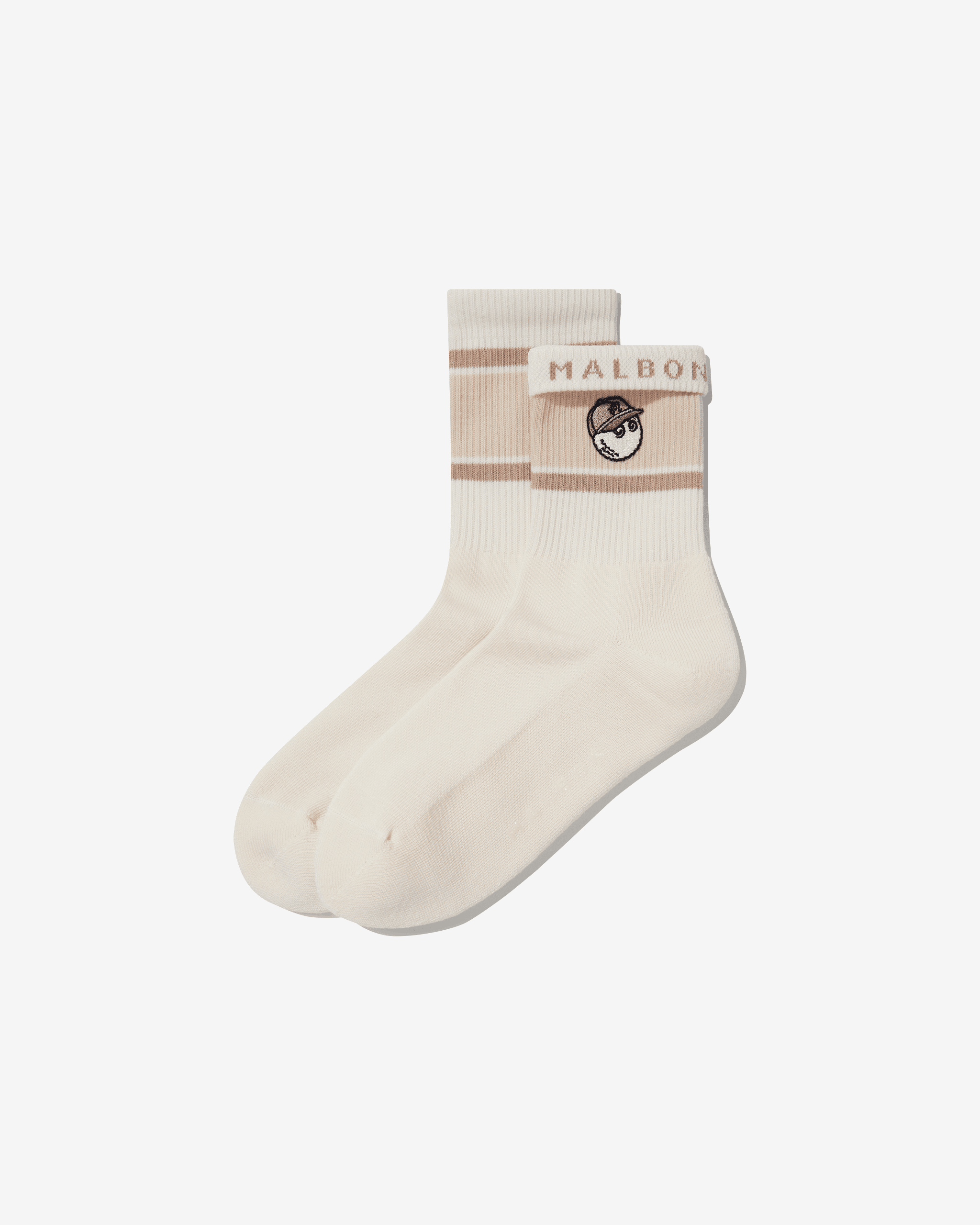 STUDIO SEOUL EMBROIDERY JACQUARD SOCK