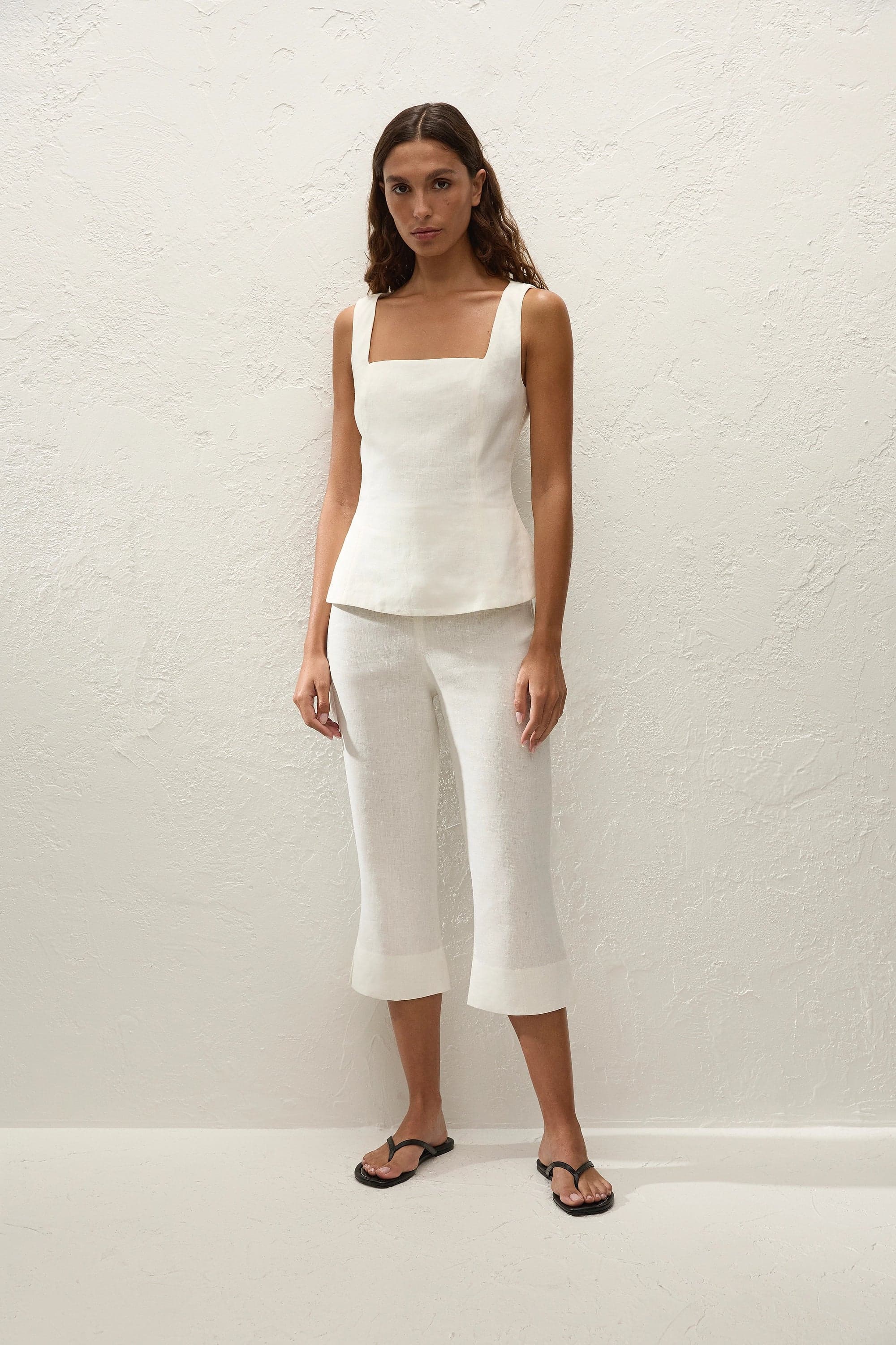 Mina Top White
