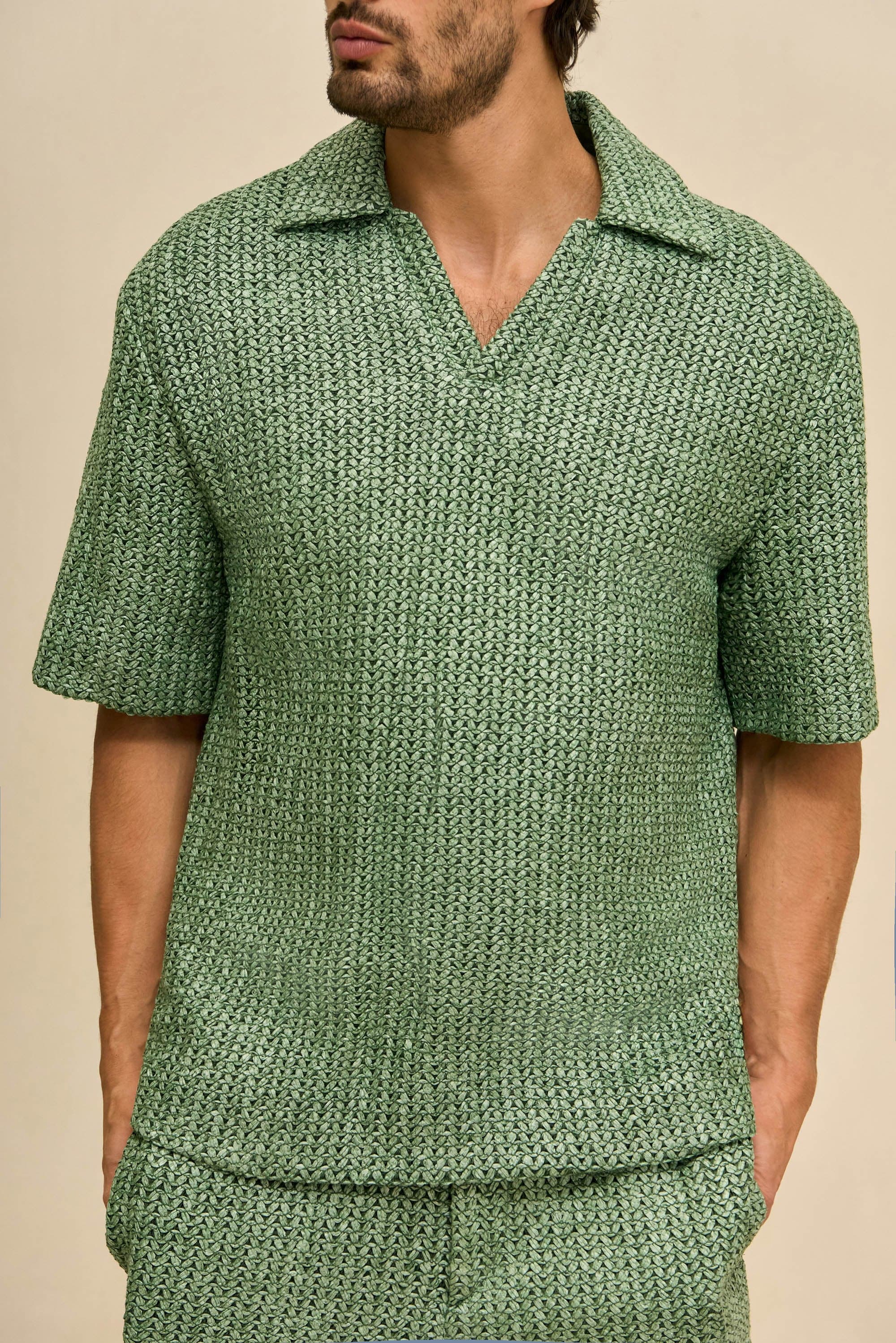 LORENZO SHIRT - SAGEBRUSH