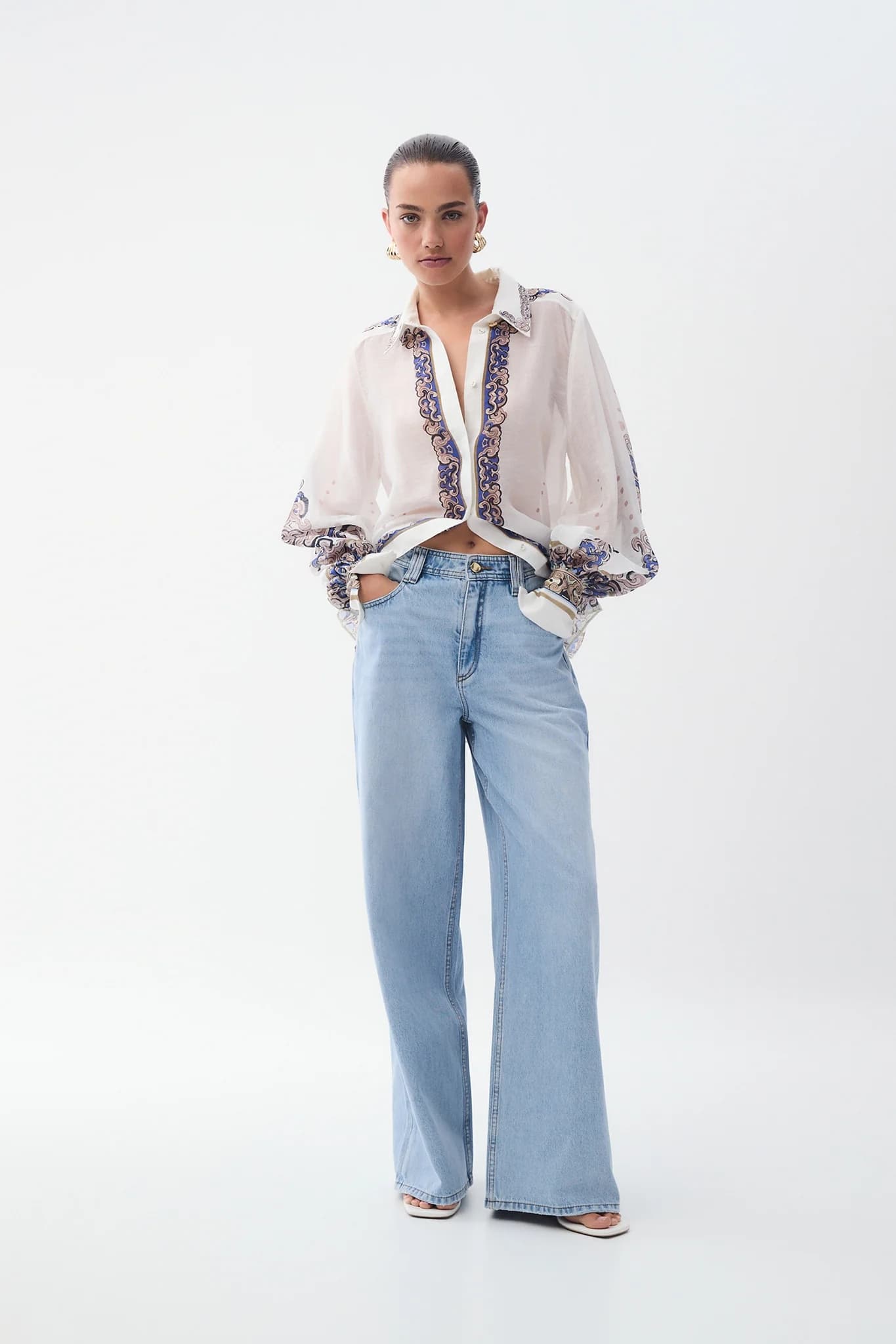 Aje Women's Carta Blouse