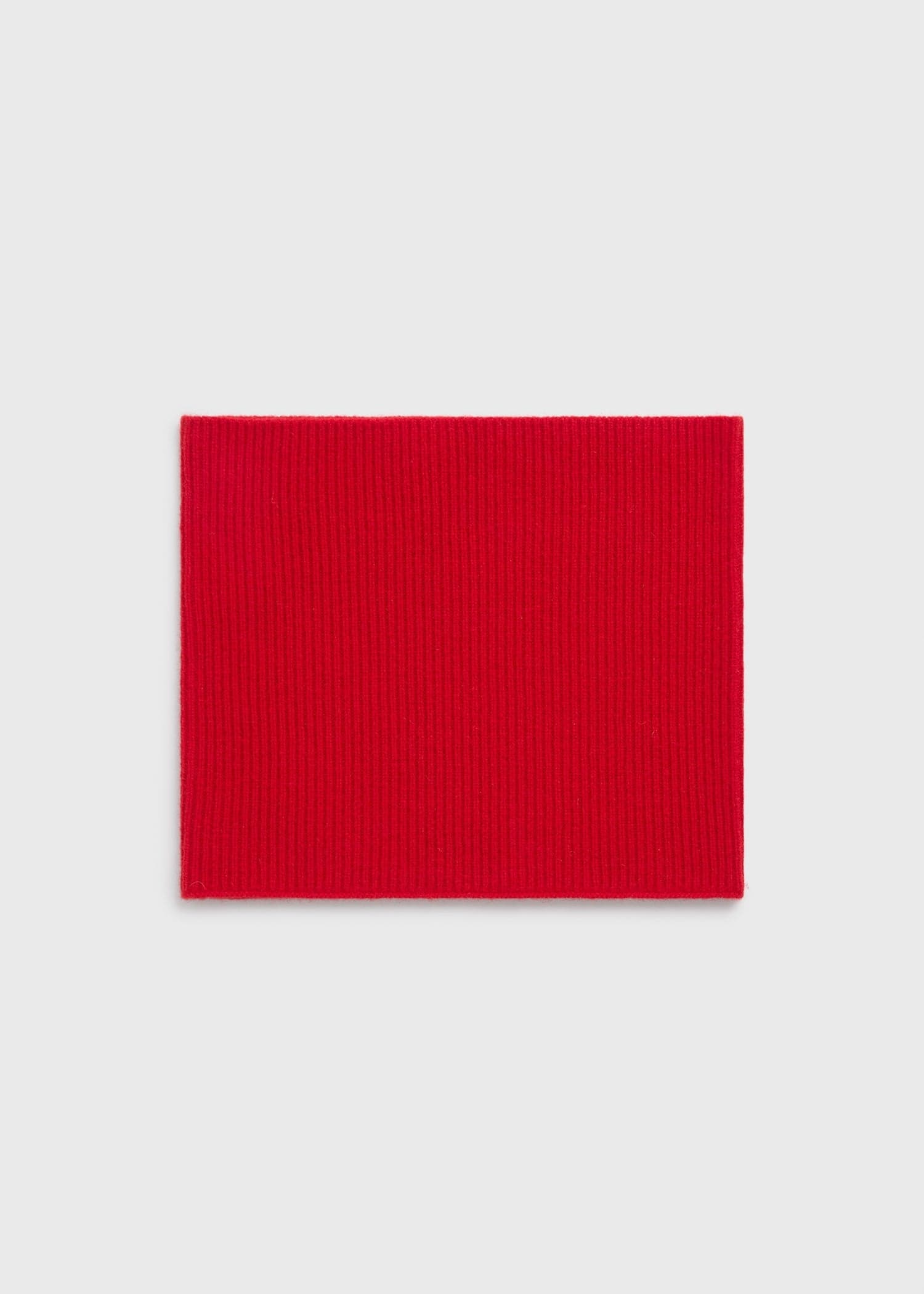 Cashmere neck warmer poppy