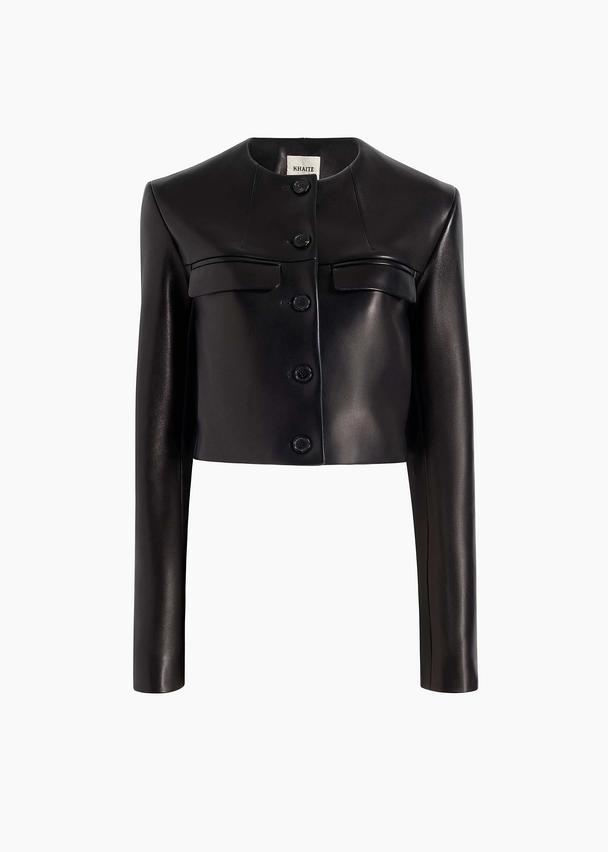 Roto Jacket in Black Leather