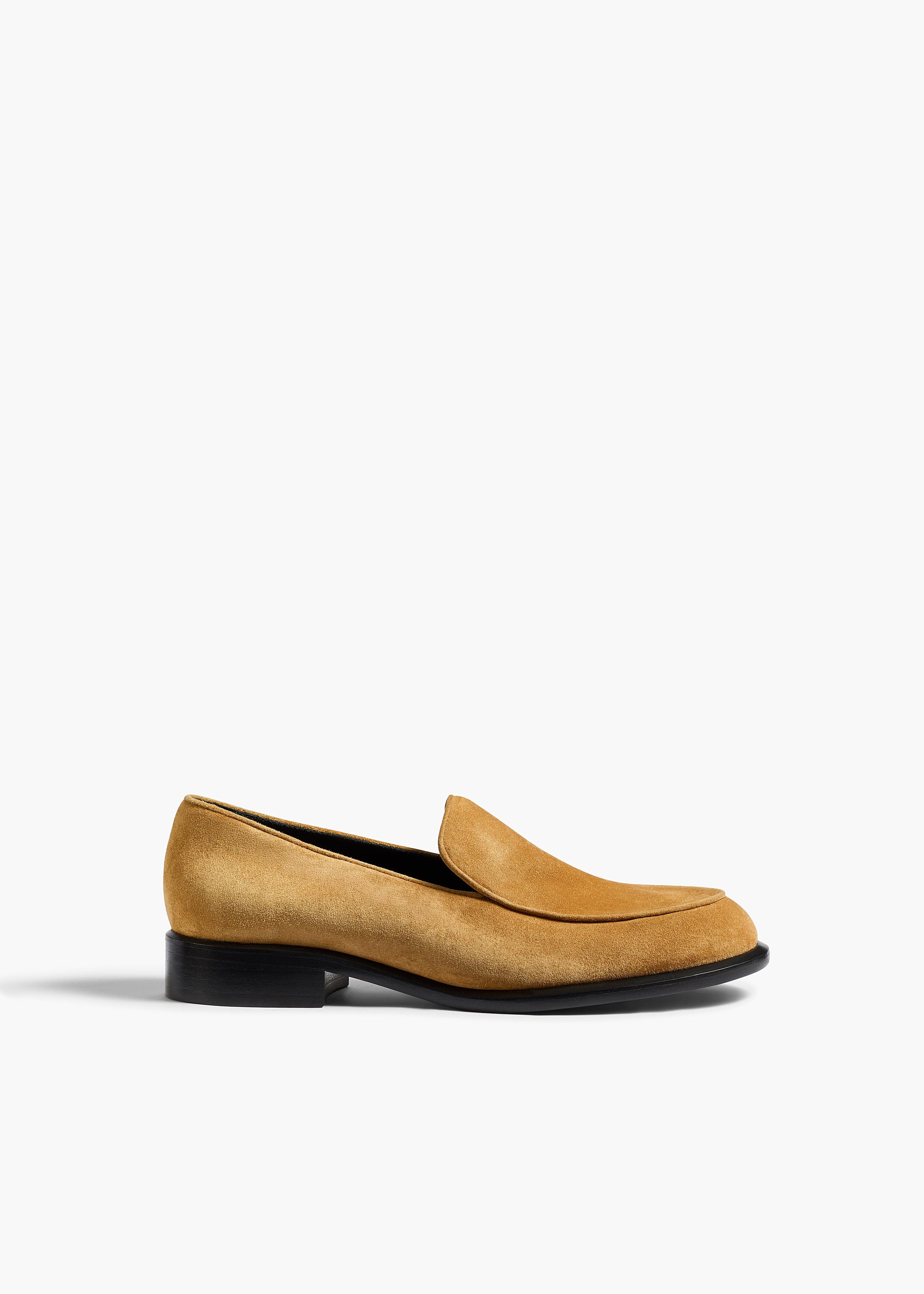 Miles Loafer in Goldenrod Suede