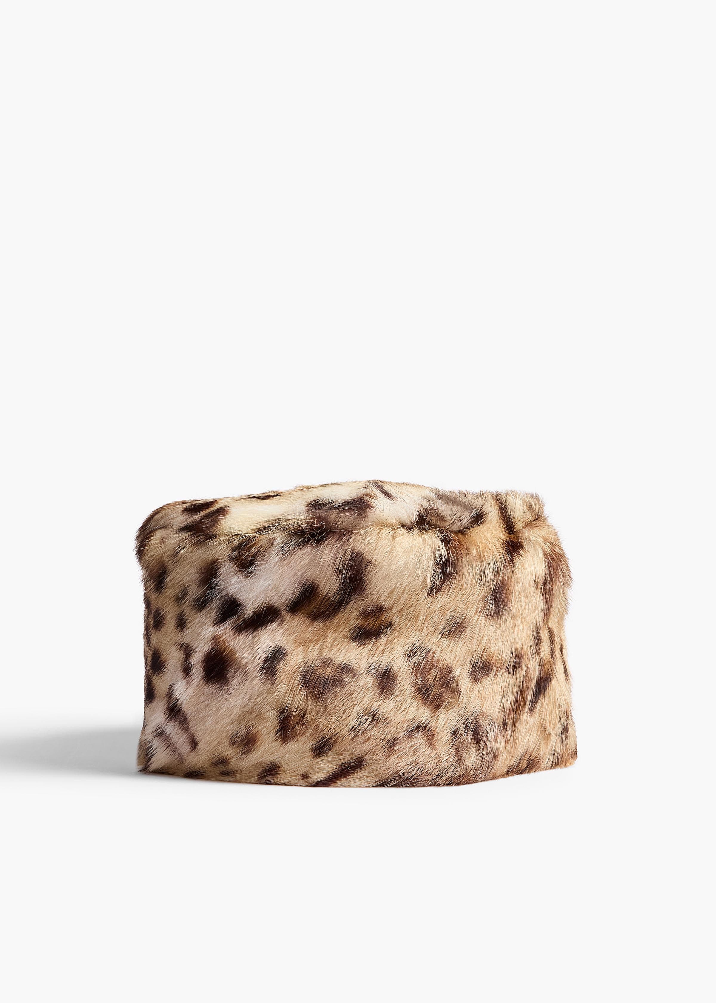 Koa Hat in Leopard Print Lapin