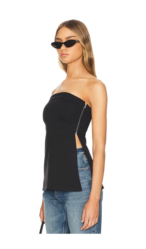 House of Harlow 1960 x REVOLVE Jones Top in Black. - size XS (also in M)