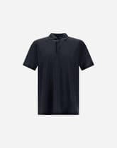 JERSEY CREPE POLO SHIRT