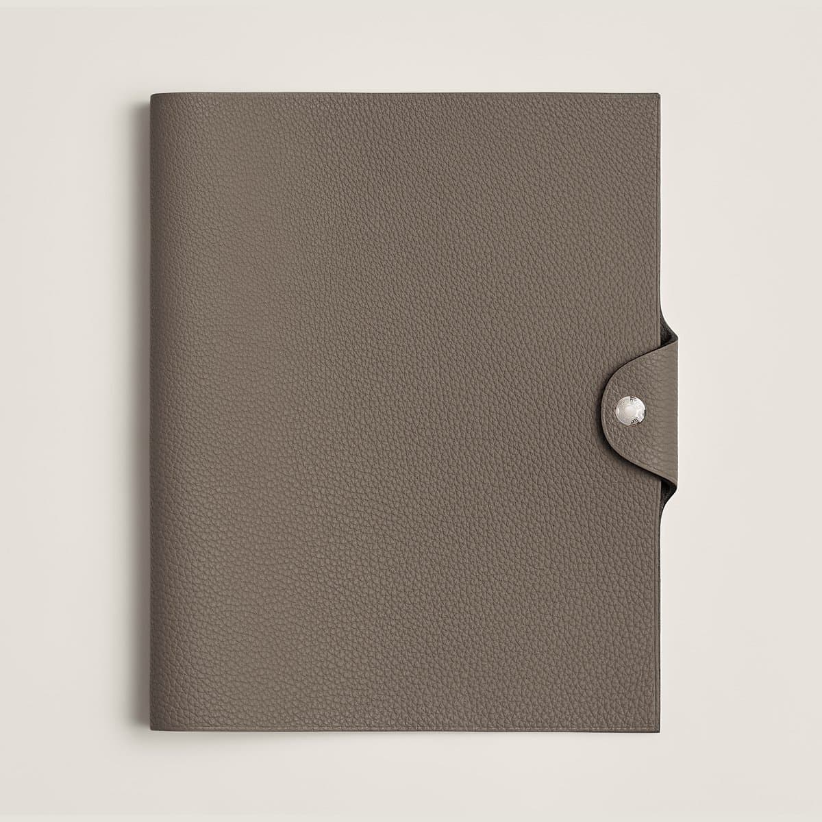 Ulysse MM Notebook Cover - Gris Etain