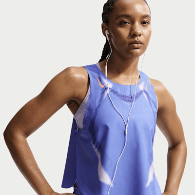 AeroSwift Women's Dri-FIT ADV Cropped Running Tank Top