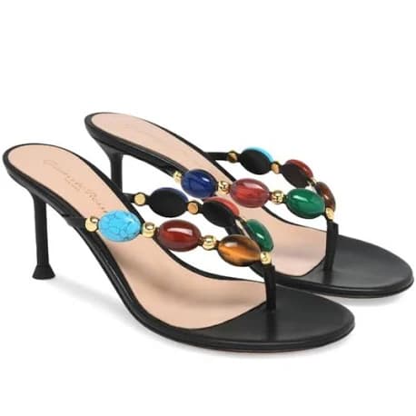 Gianvito Rossi Women's Shanti Thong 70 Mules