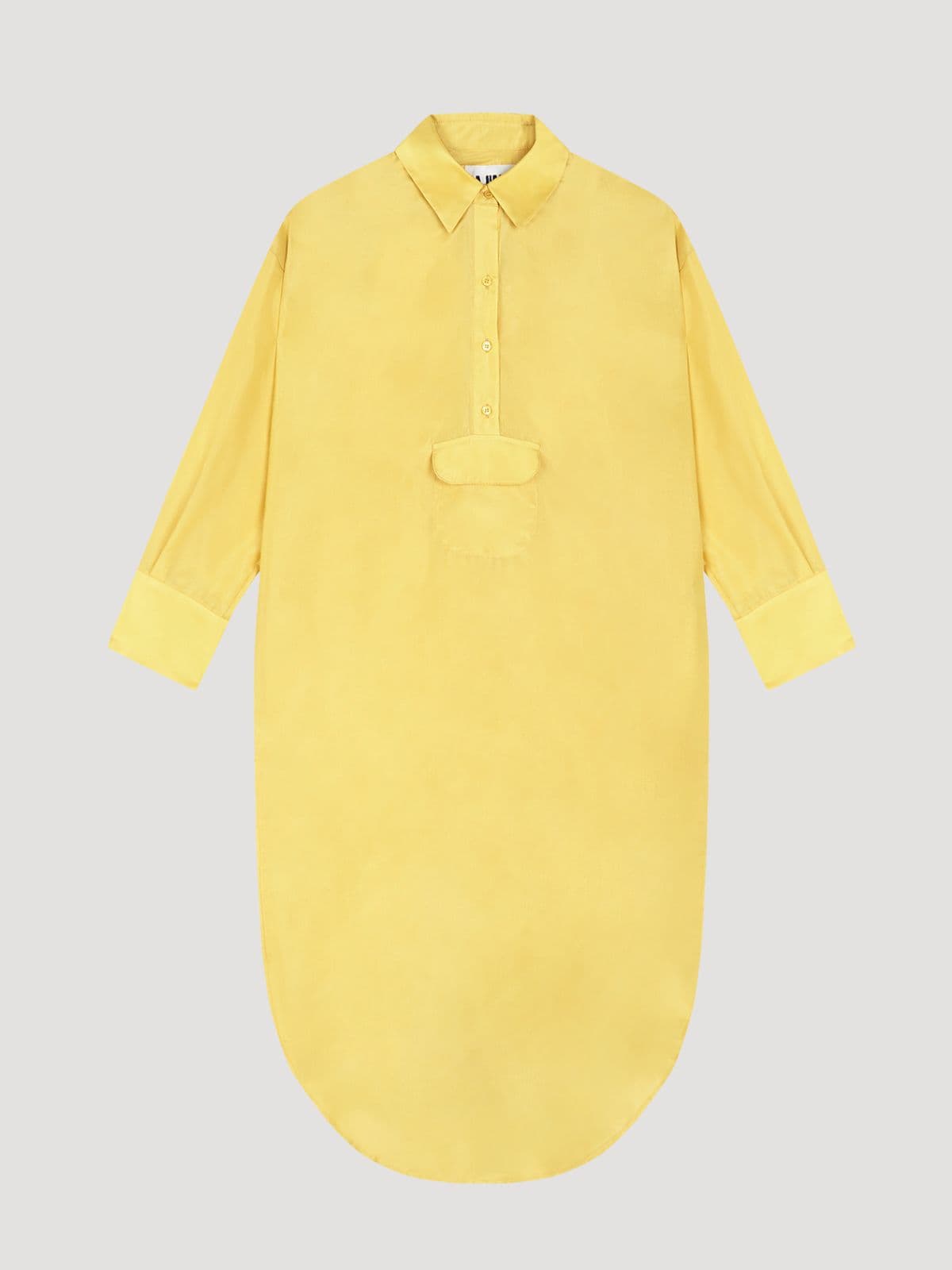 Vespa Silk Kaftan Mustard - La Veste